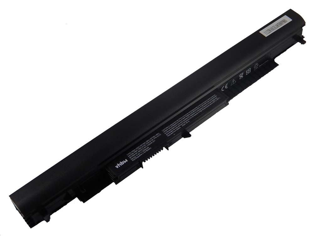 Batterie remplace HP 807611-141, 807611-421, 807611-131 pour ordinateur portable - 2200mAh 14,8V Li-ion, noir