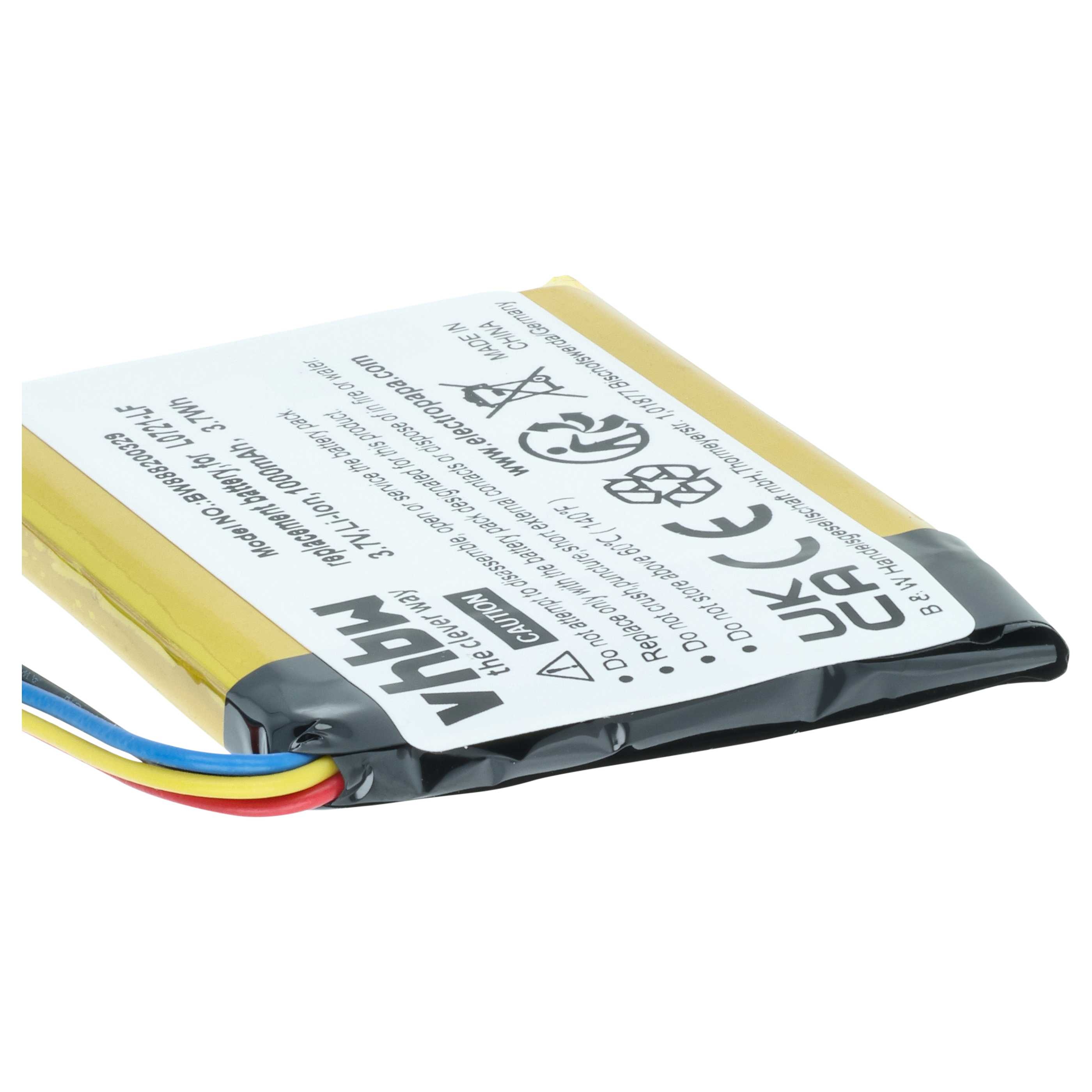 Akumulator do głośnika zamiennik JBL L0721-LF - LiPo 1000mAh