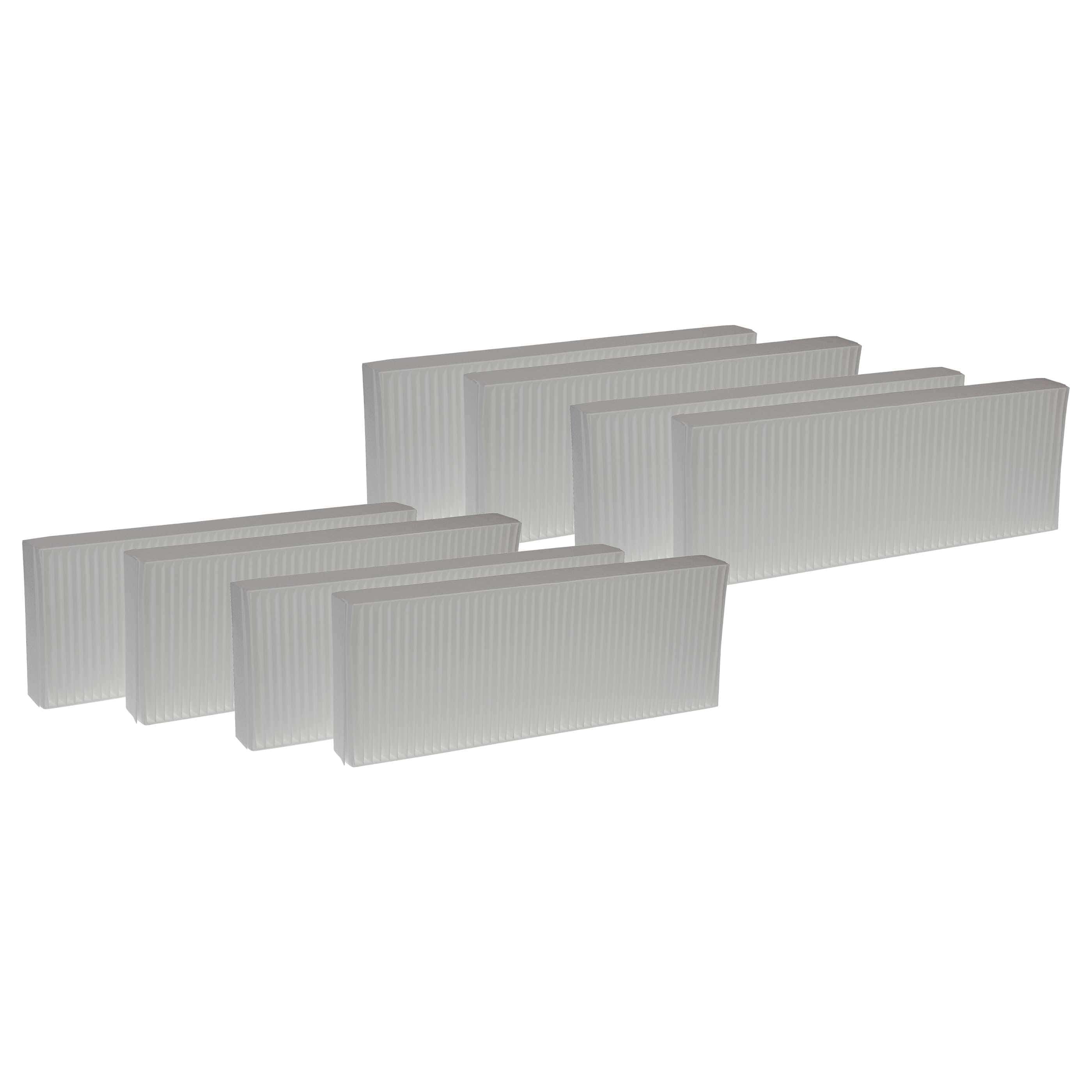8-tlgs. Filterset als Ersatz für Zehnder 527003440 für Zehnder Lüfter - 48 x 18 x 10 cm