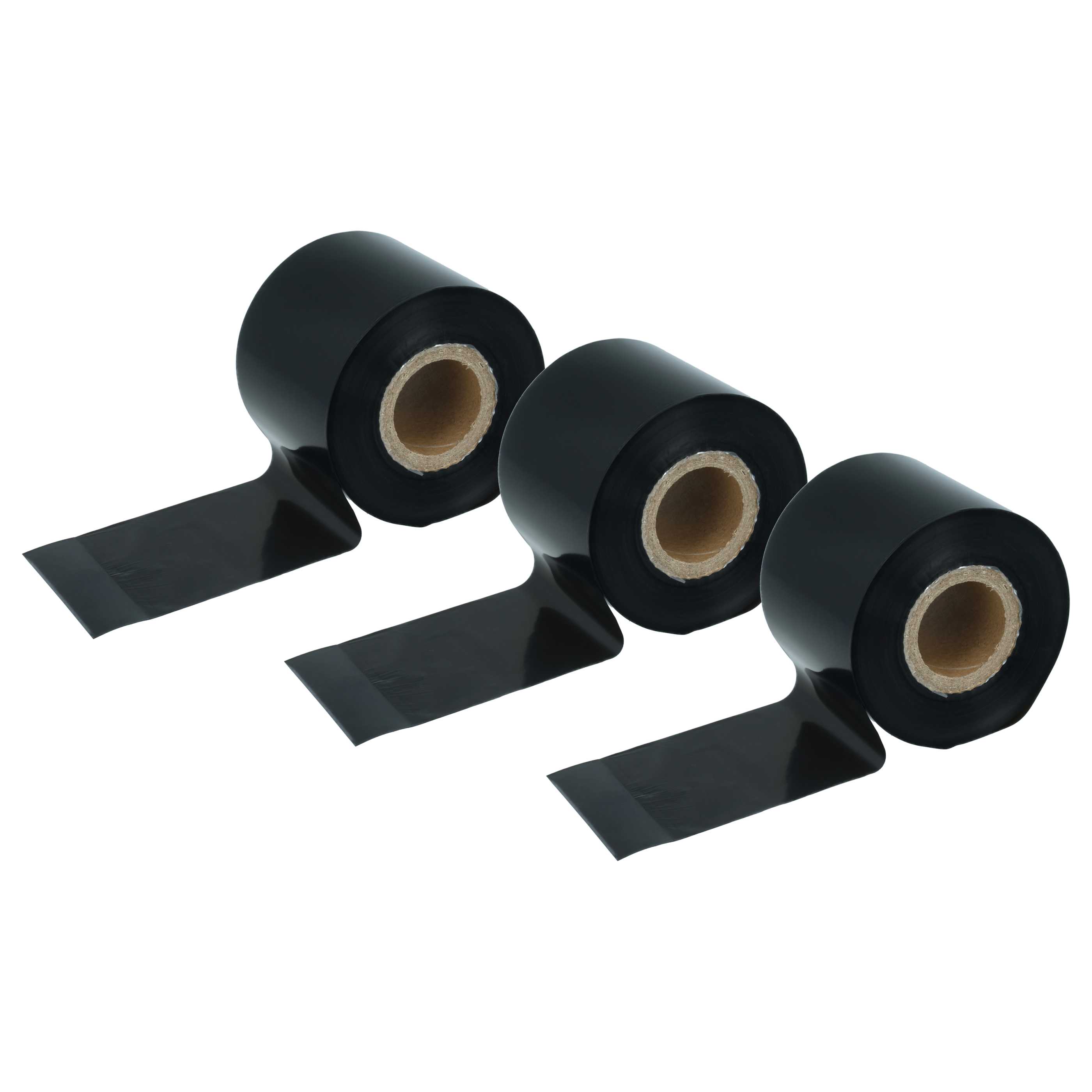 3x Thermal Transfer Ribbon suitable for Godex, Printronix, TSC, Valentin Printer etc - 50 mm x 300 m, Wax-Plus