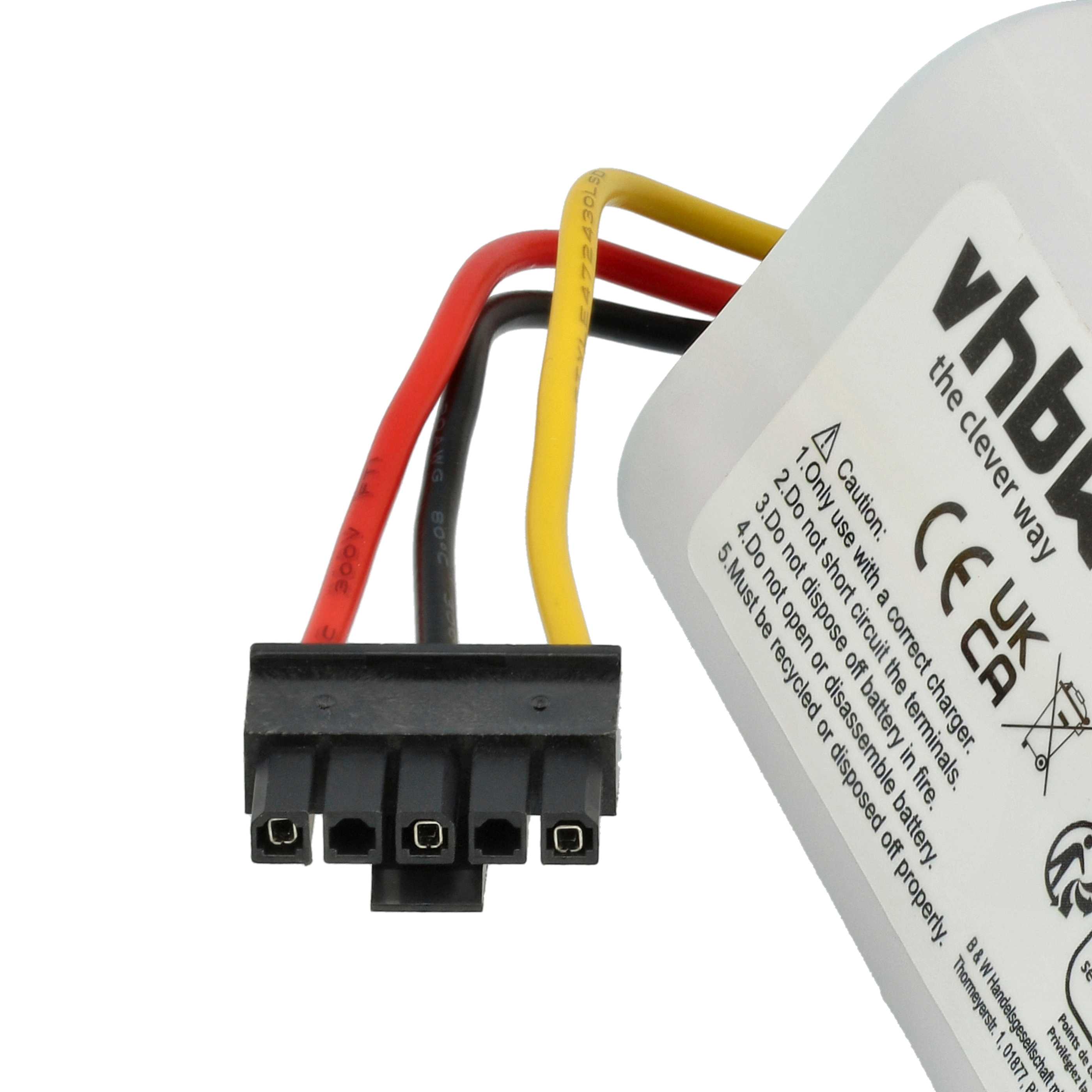 Batteria sostituisce Xiaomi 260V-4S1P, N011-4S1P per robot aspiratore - 2500mAh 14,4V Li-Ion