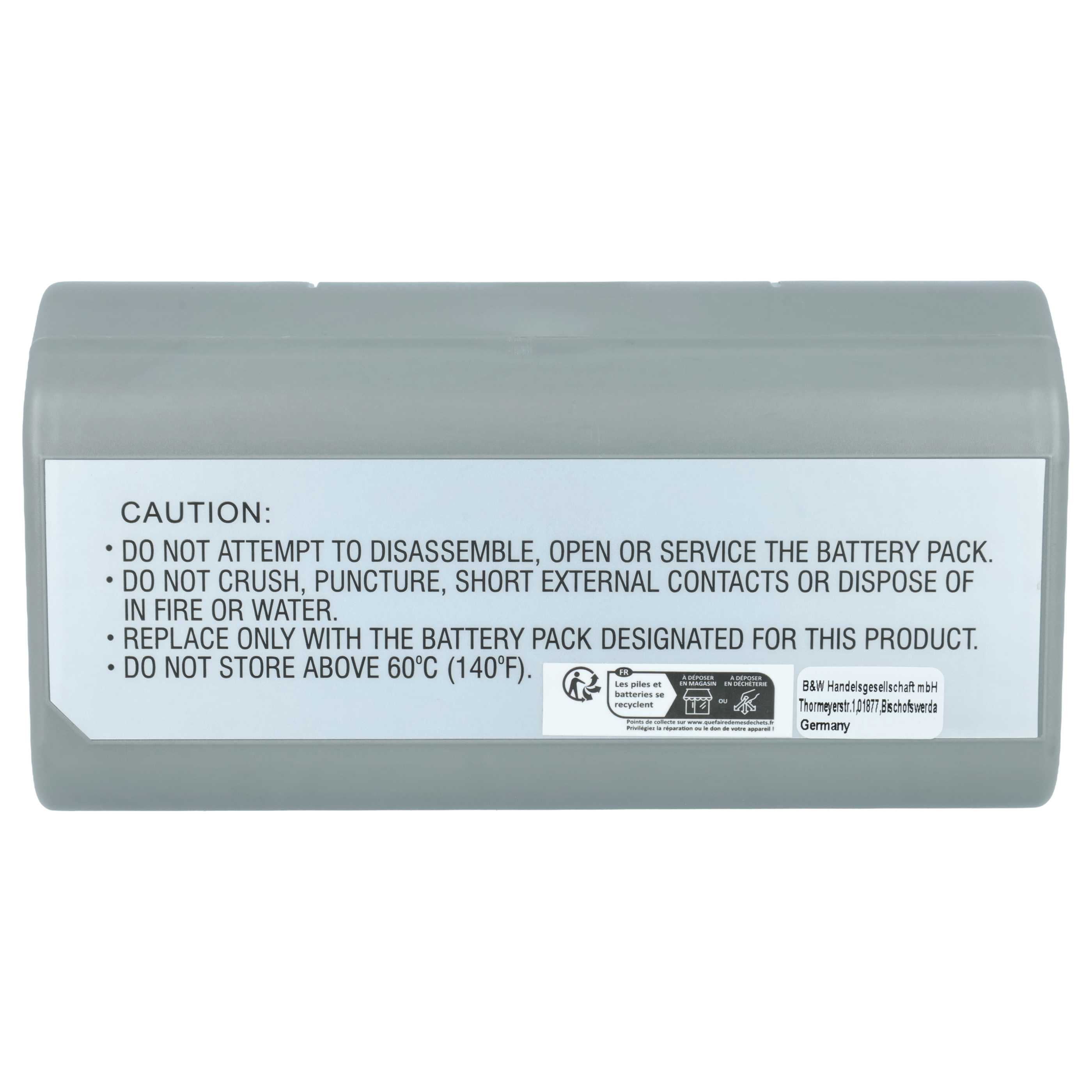 Batteria sostituisce AEG SP385-BAT, 14904, SP5832 per aspirapolvere - 4500mAh 14,4V NiMH