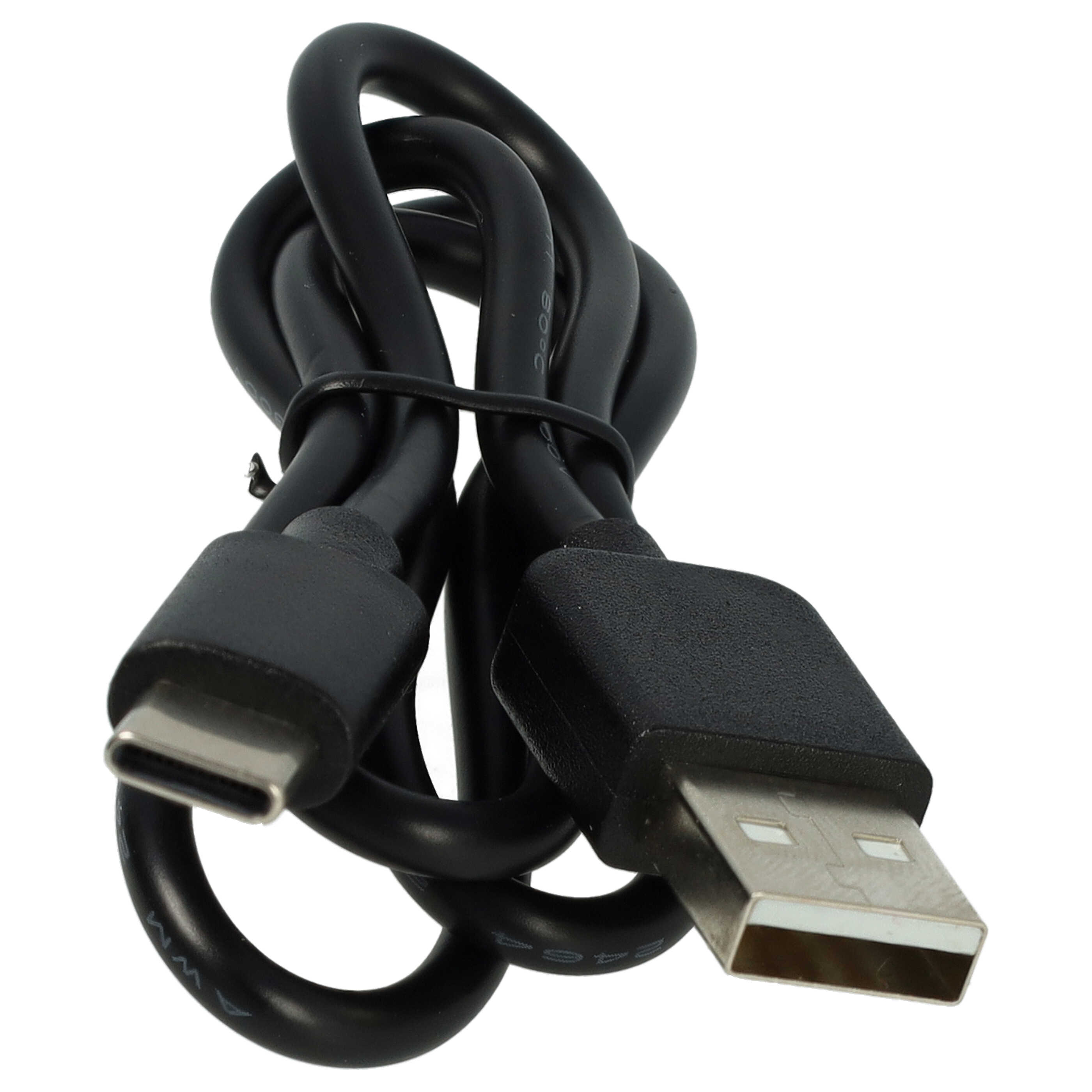 Battery Charger Micro-USB + USB-C suitable for Olympus OM-1 Mirrorless Digital Camera - 0.5 A