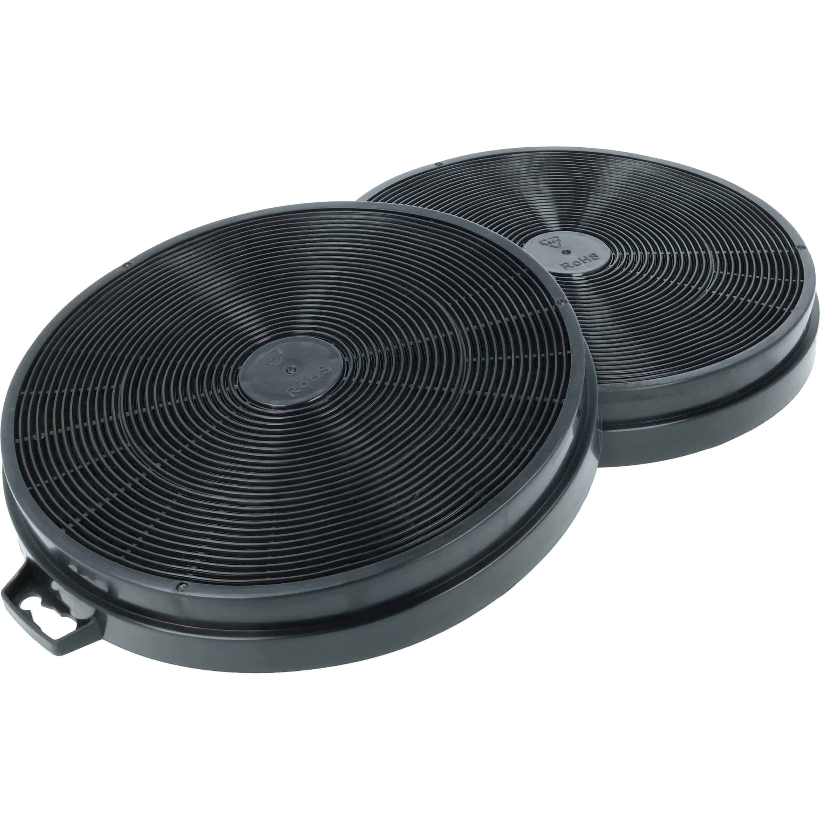 2x Filtres à charbon actif remplace AEG 902793719 pour hotte Zanussi
