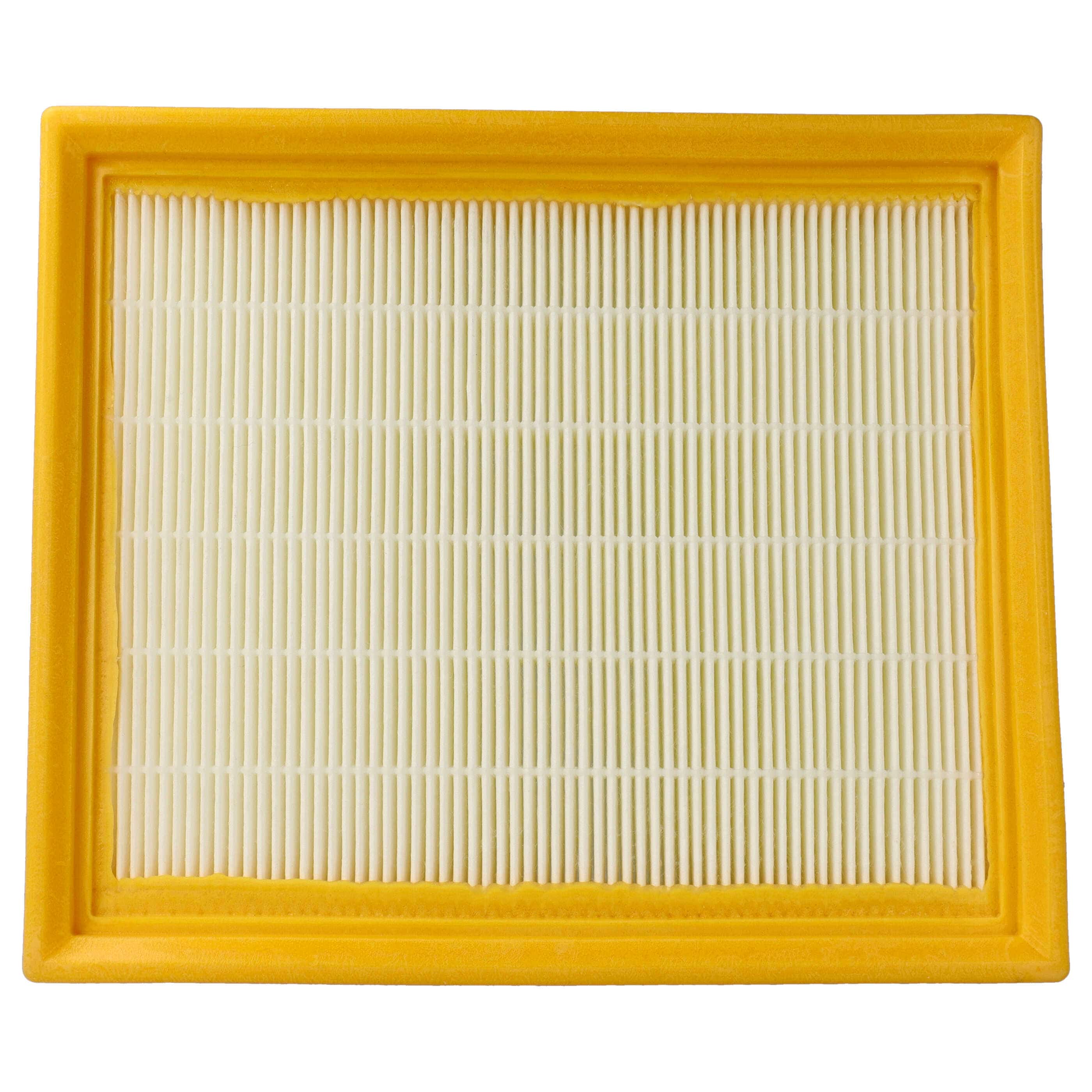 Filtro reemplaza Festo 496170, 496172, 4.96170, 4.96172 para aspiradora - filtro Hepa blanco / amarillo