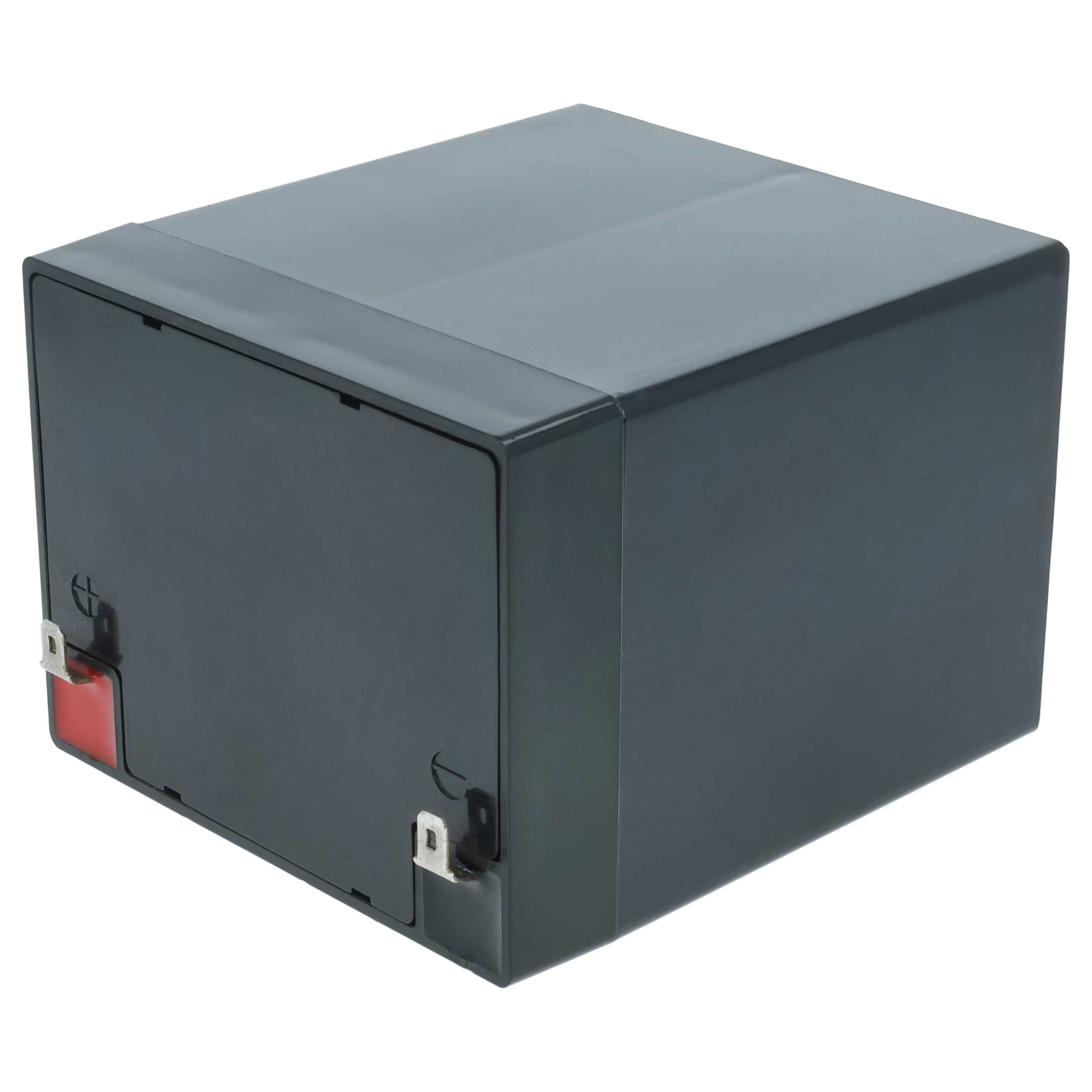 Batterie (2 Stück) passend für Hecht, Wolf Garten, LD Systems, The Box Wohnmobil, Boot, Solaranlage - 6 Ah 12V