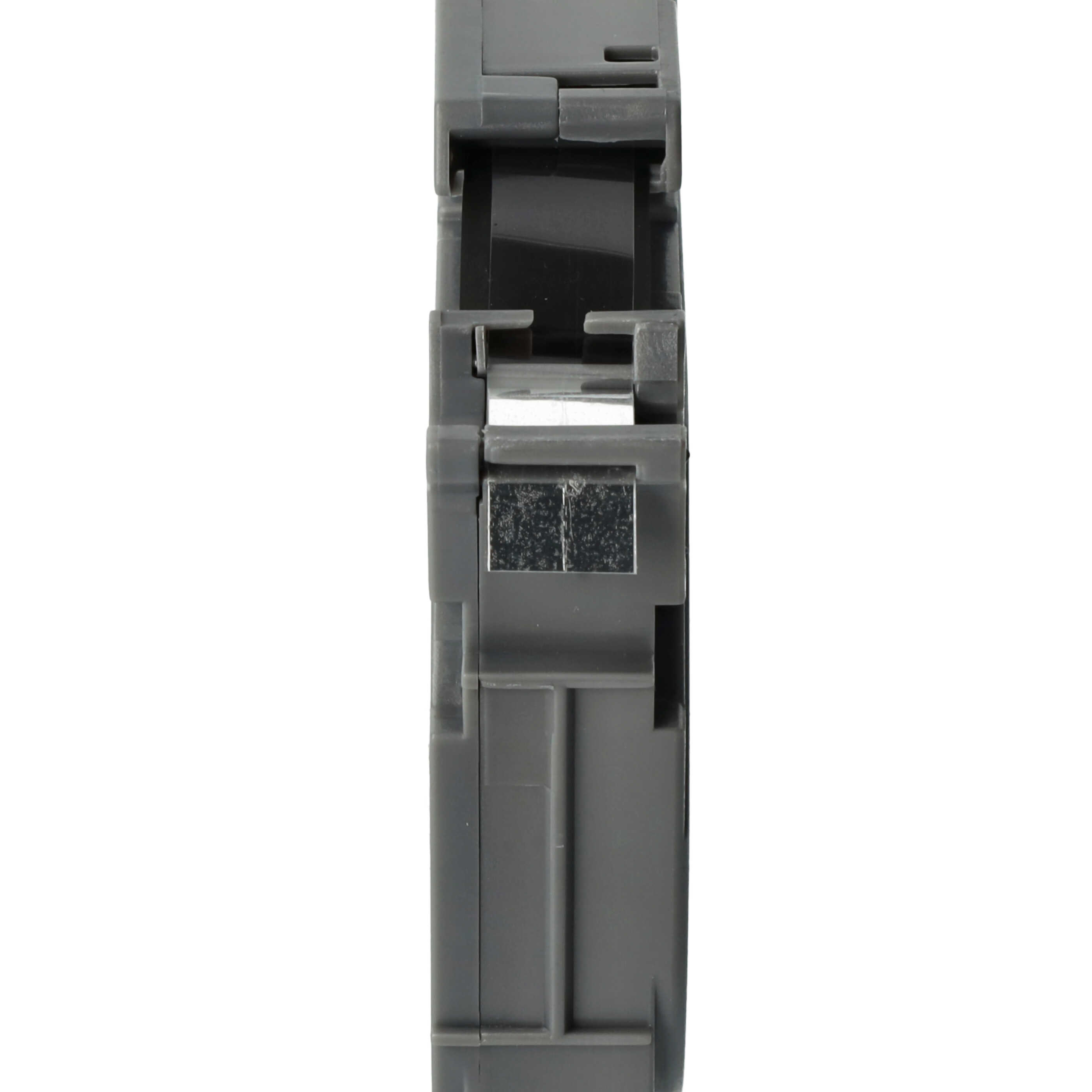 Cassette à ruban remplace Brother TZE-921 - 9mm lettrage Noir ruban Argent