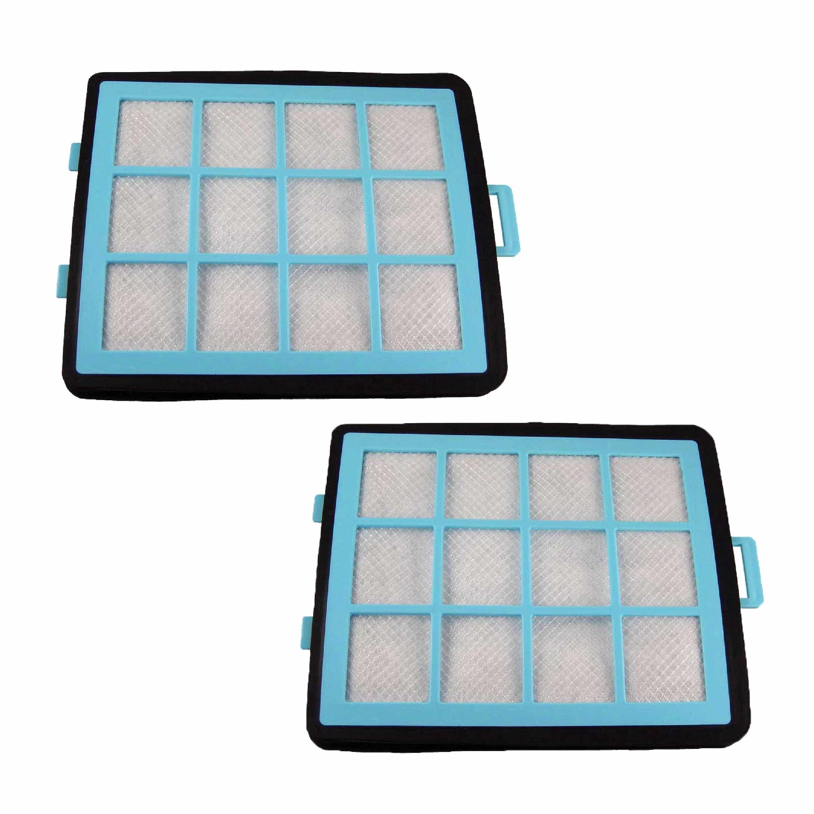 2x inlet filter replaces Philips 432200533151, CRP745/01 for Philips Vacuum Cleaner, 14.2 x 18.8 cm