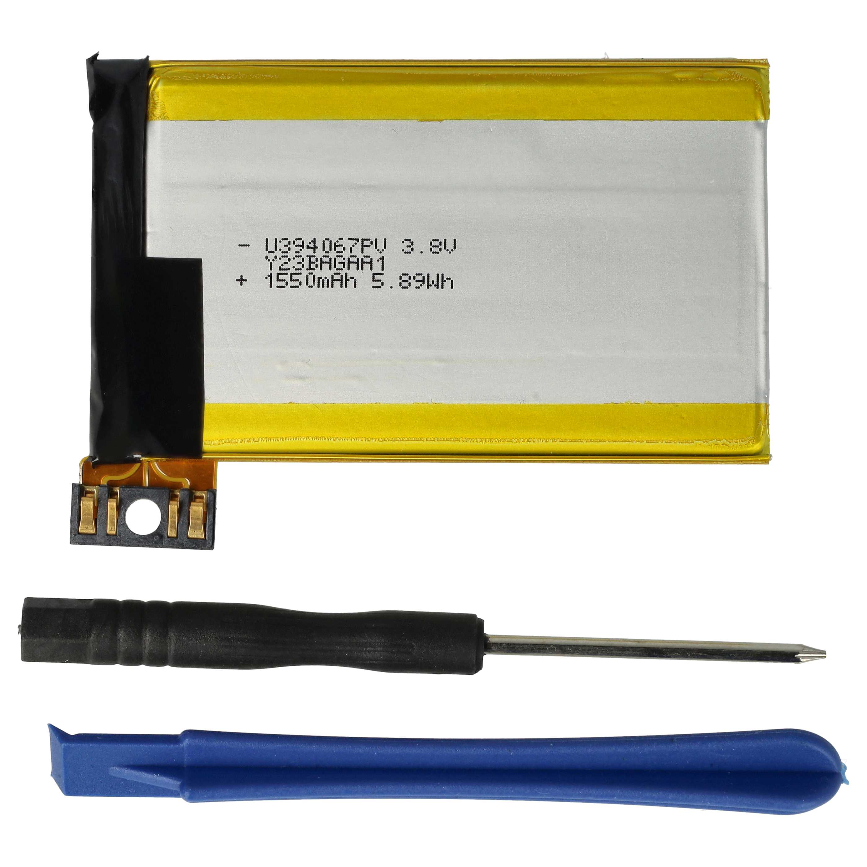 Akku als Ersatz für Apple 616-0346, 616-0366, 616-0347, 616-0372 - 1200mAh 3,7V Li-Polymer + Werkzeug