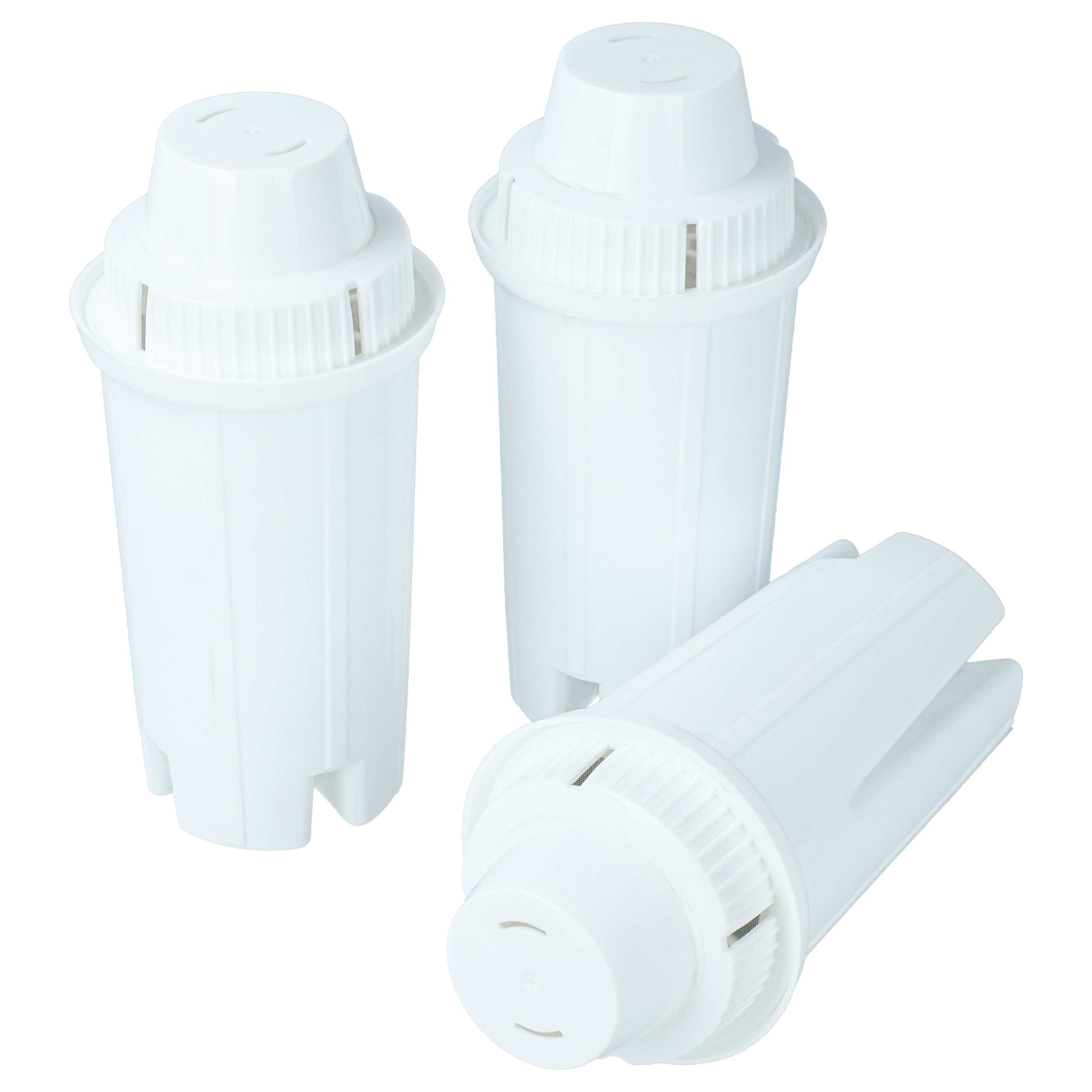 3x Filtres à eau remplace Brita 205386 pour machine à café Zanussi – blanc