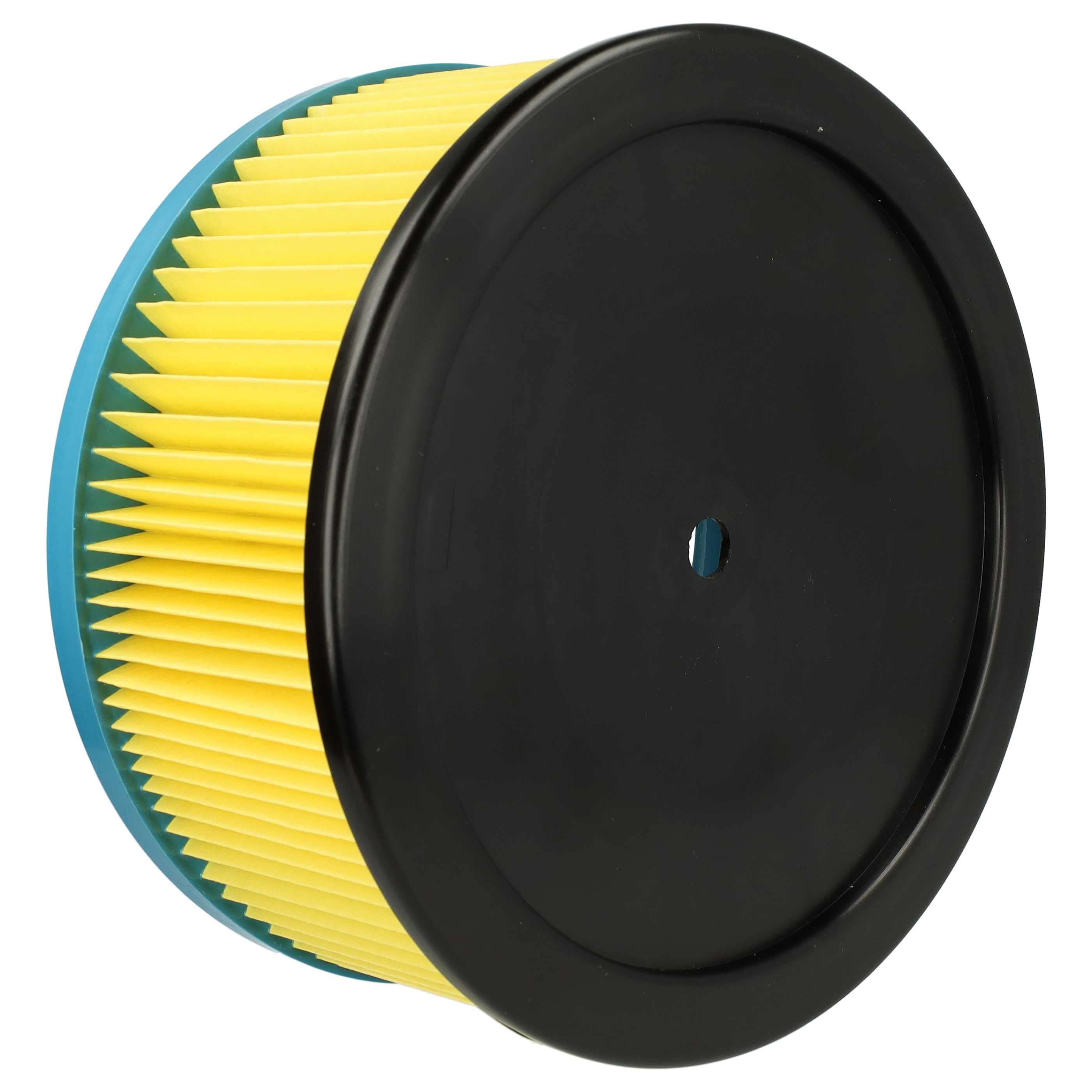 4x Filtercartridge filter replaces Metabo 631753000 for Hitachi Vacuum Cleaner, black / blue / yellow