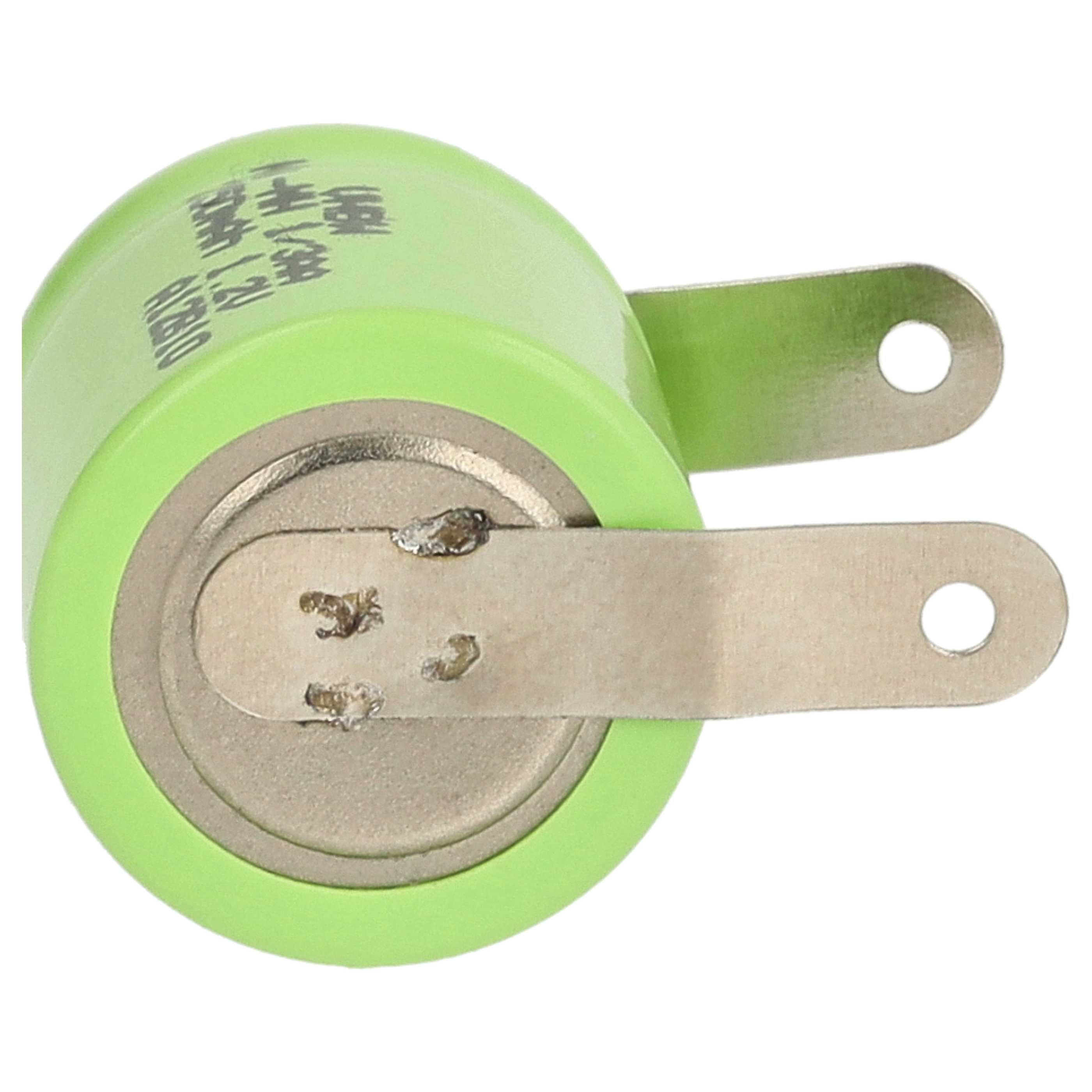 Batterie (2 pcs.) remplace 1/3AA modèle radio-télécommandé - 250mAh 1,2V NiMH