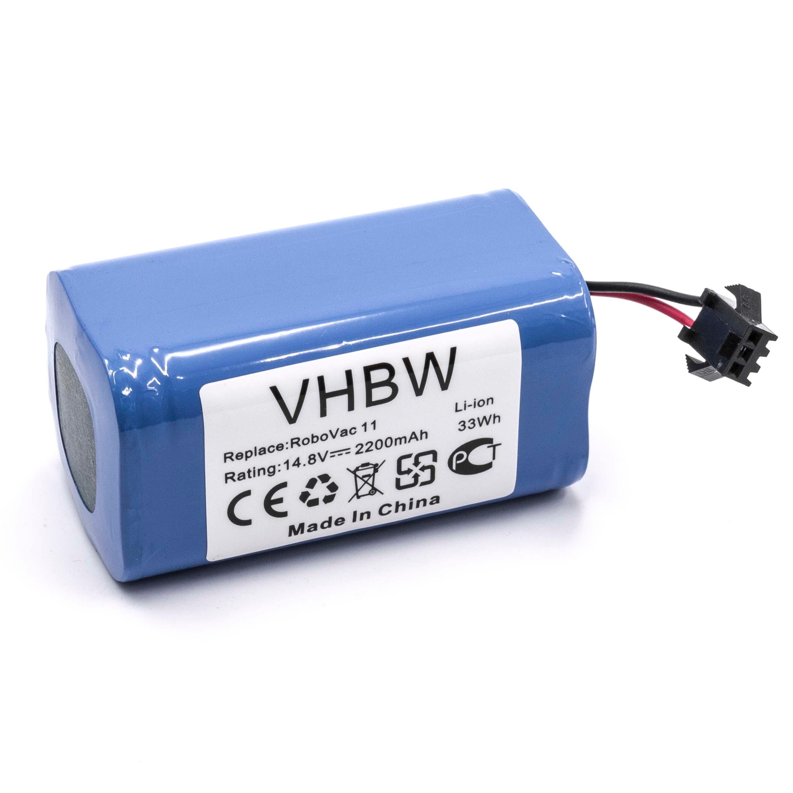 Batterie remplace Cecotec CONG1002 pour robot aspirateur - 2200mAh 14,8V Li-ion