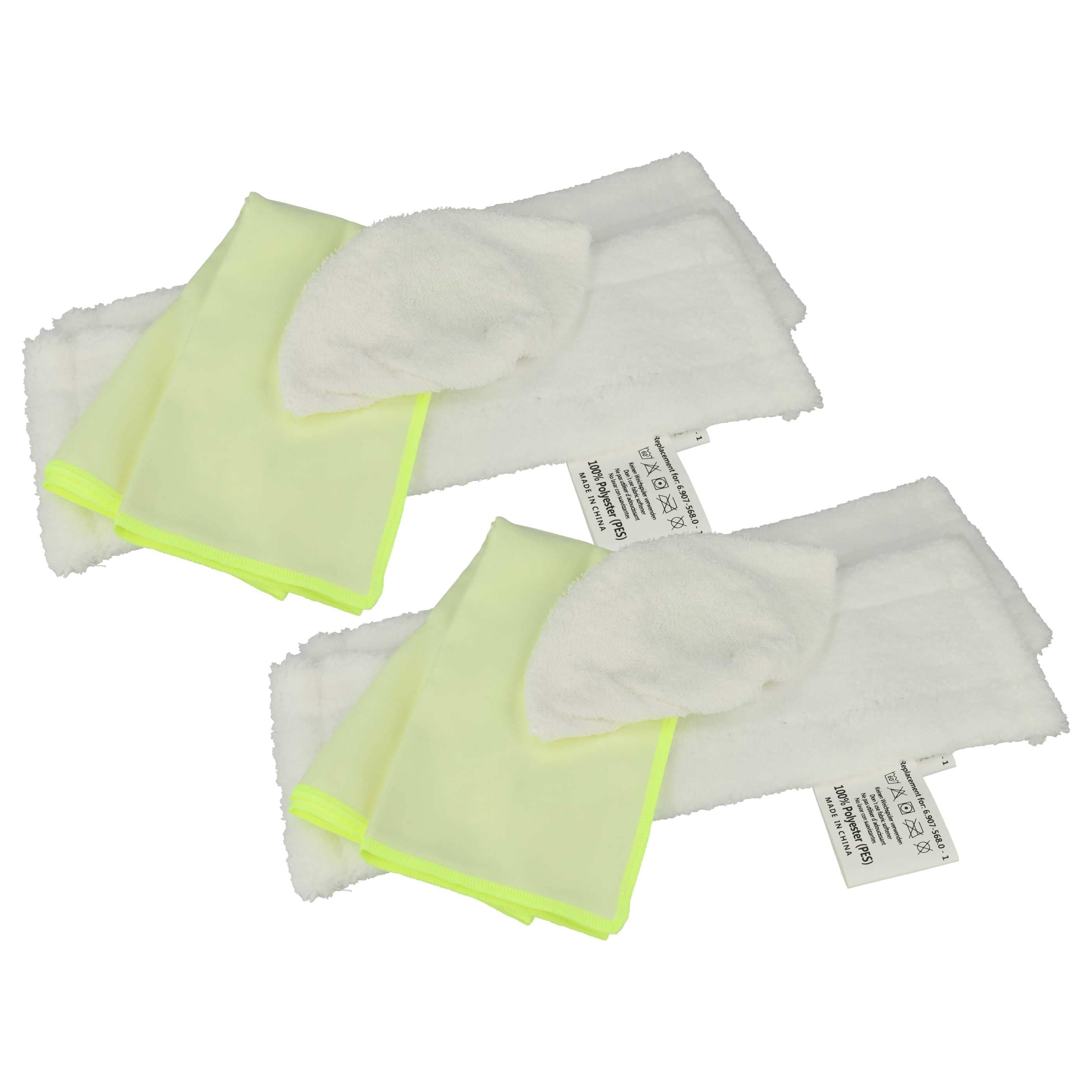 8 Part Accessory Set replaces Kärcher 2.863-259.0, 2.863-265.0, 6.907-568.0-1 for Kärcher Steam Cleaner