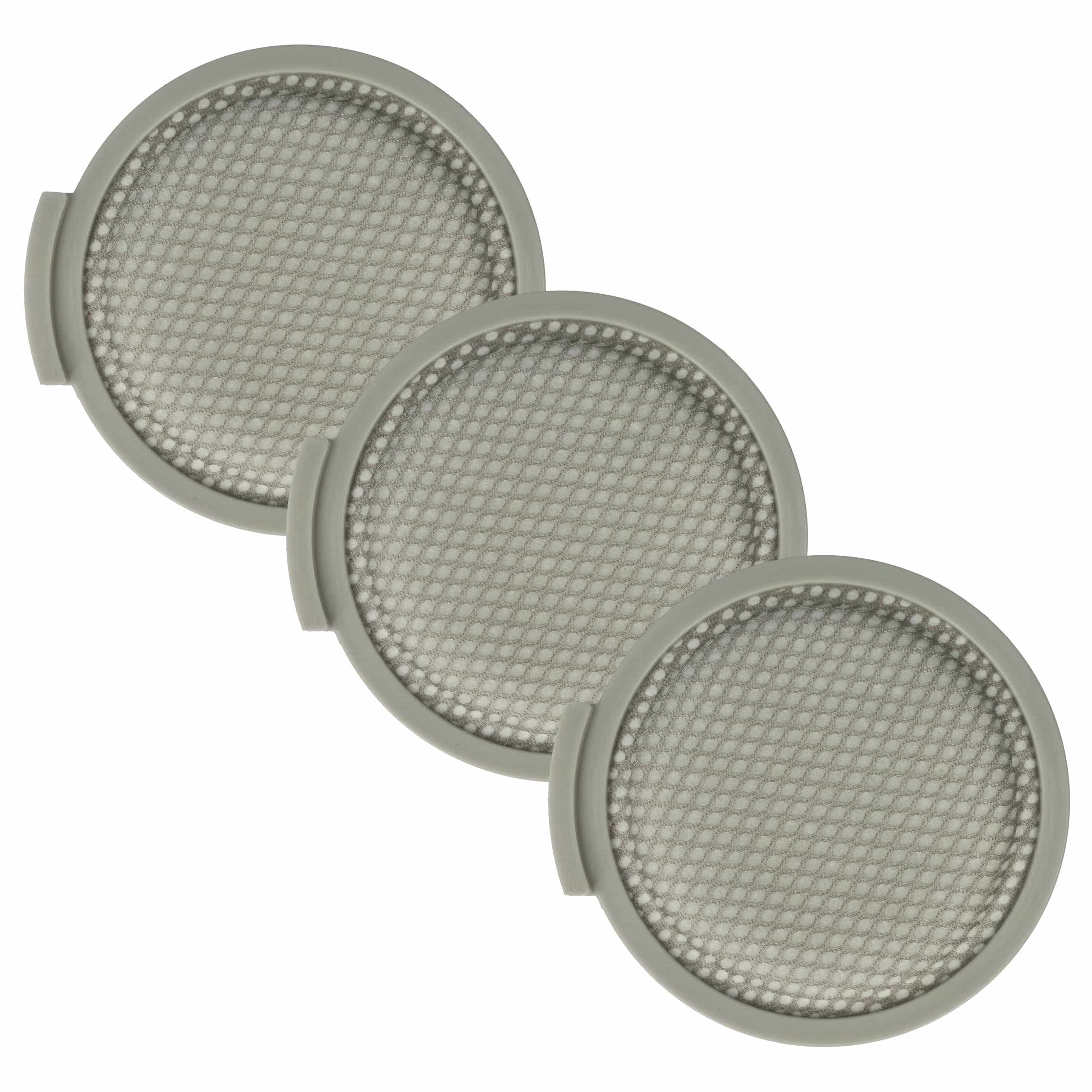 3x Filter replaces Roborock HCDM2303-8 for Roborock Vacuum Cleaner, filter class HEPA 13