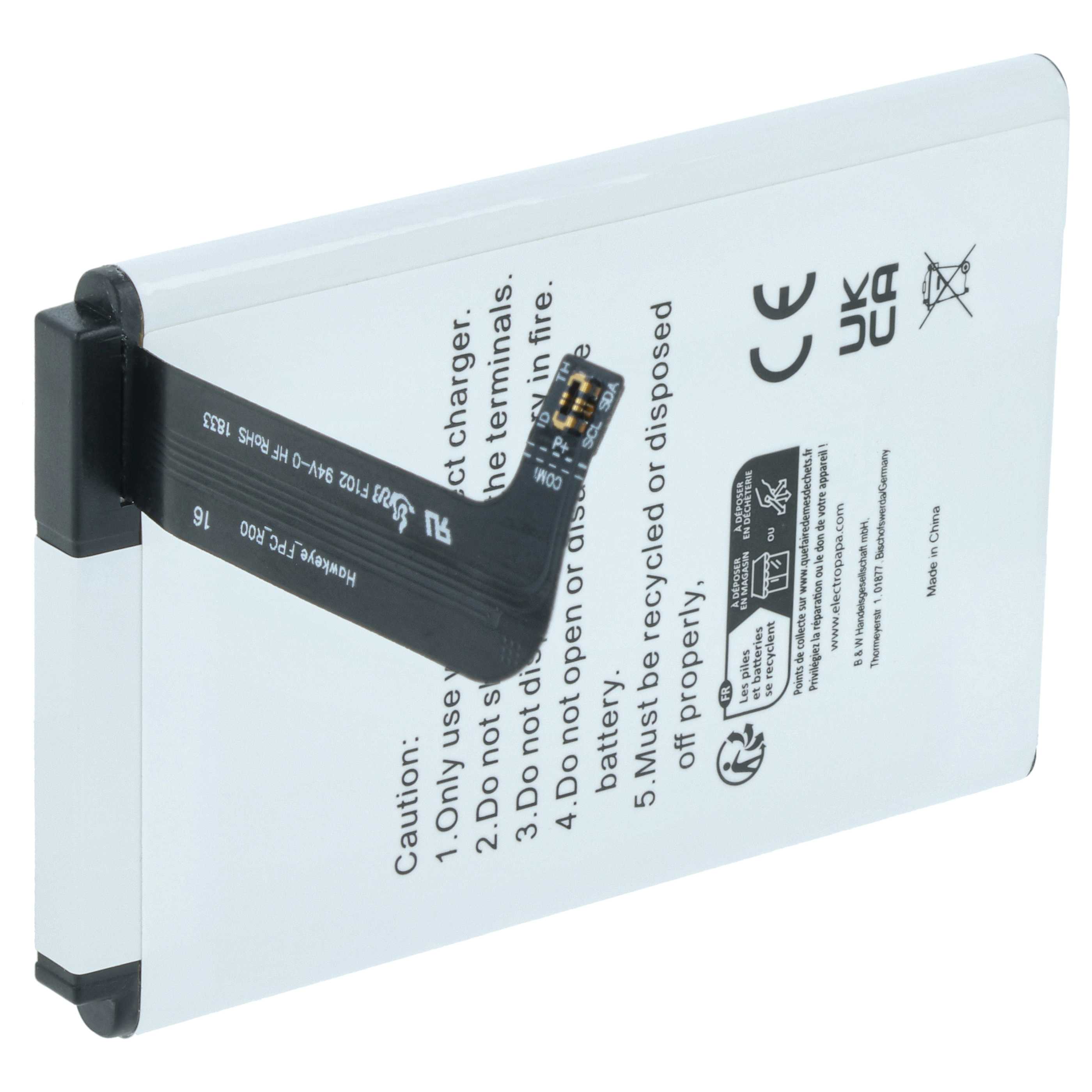 2x Battery replaces Zebra 03MAY18, BT-000334, BT-000334-1 for Zebra Barcode Scanner POS - 3000 mAh 3.85 V