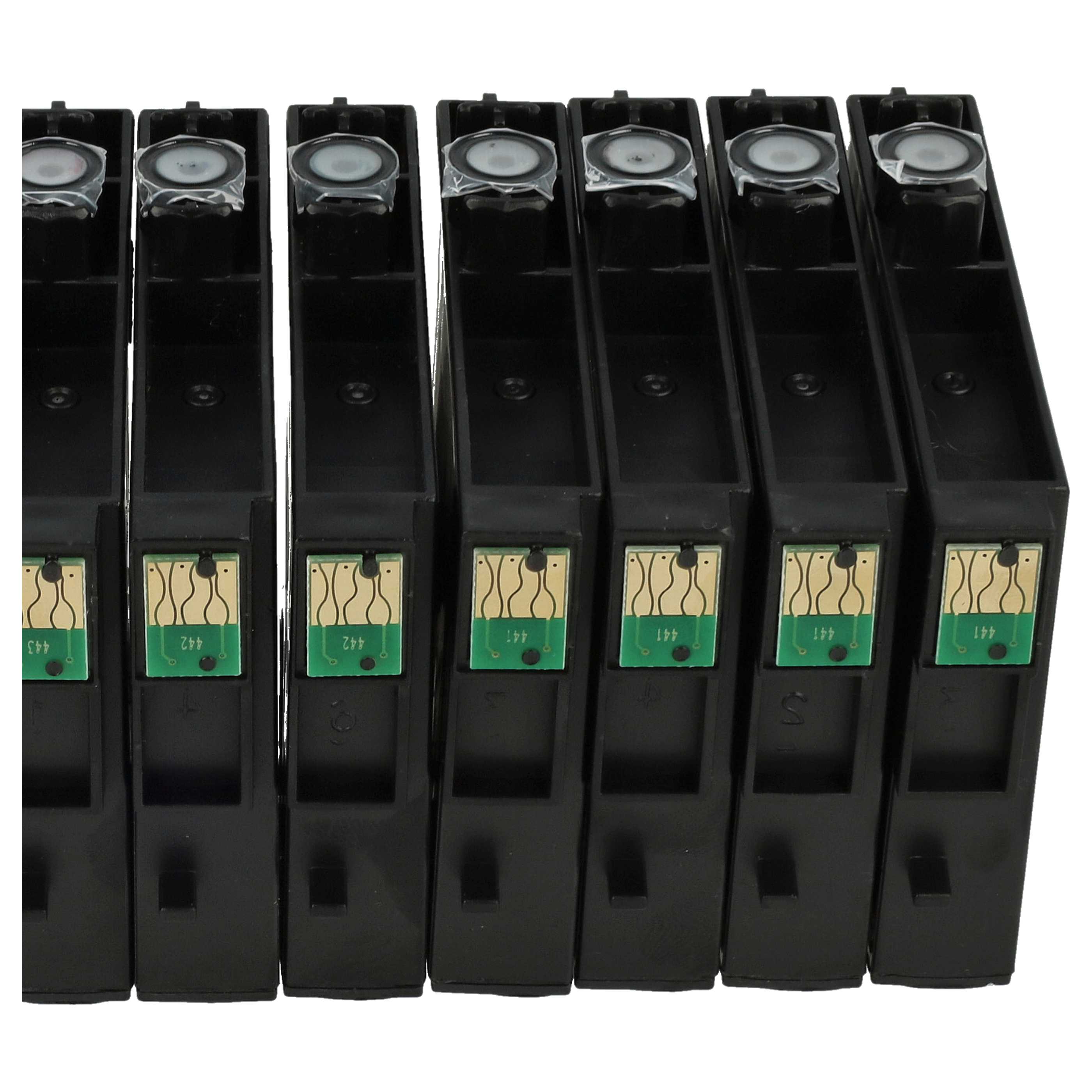 10x Tintenpatronen passend für C64 Epson-Stylus C64 Drucker - B/C/M/Y