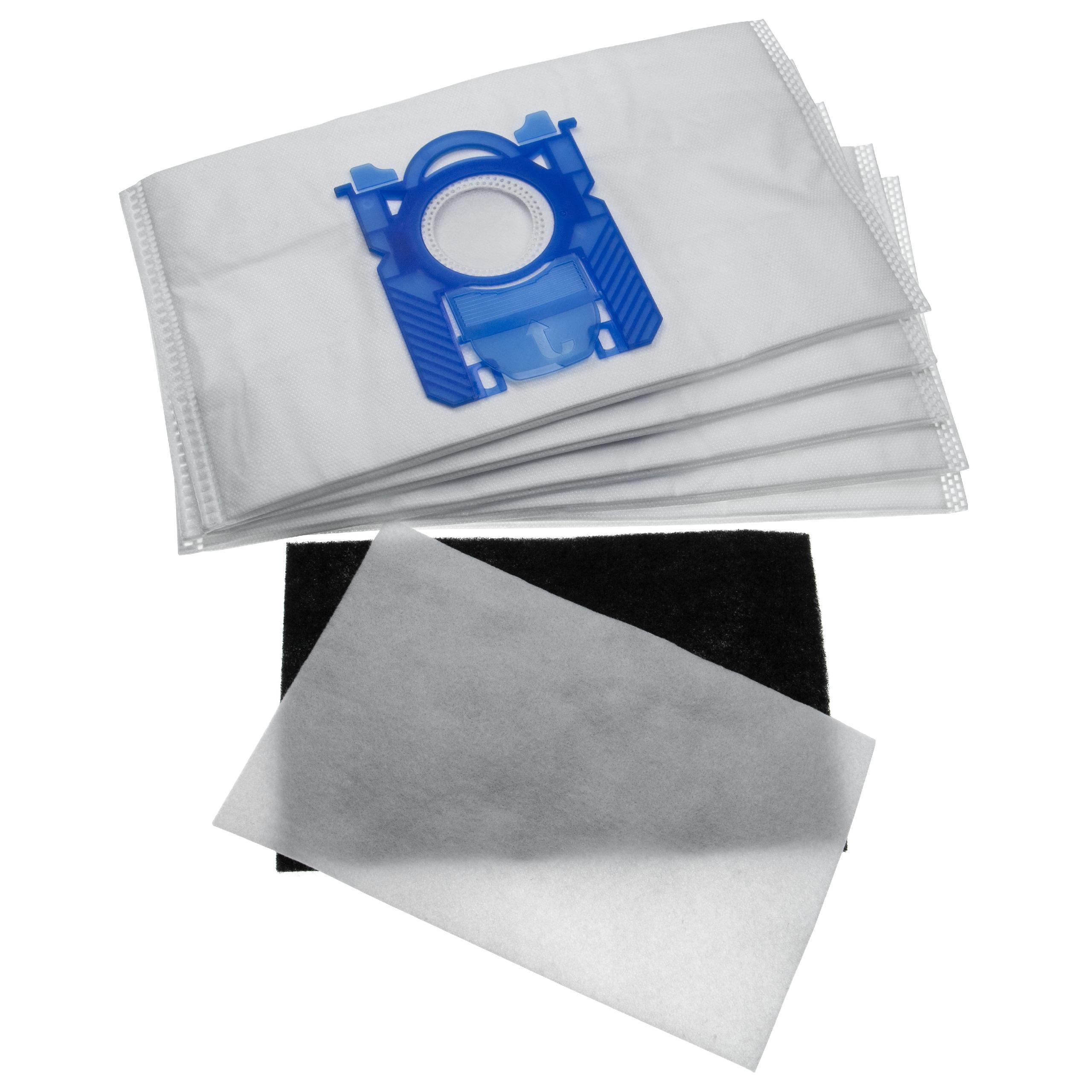 10x Vacuum Cleaner Bag replaces AEG GR210SM, 9001688366 for Philips - microfleece