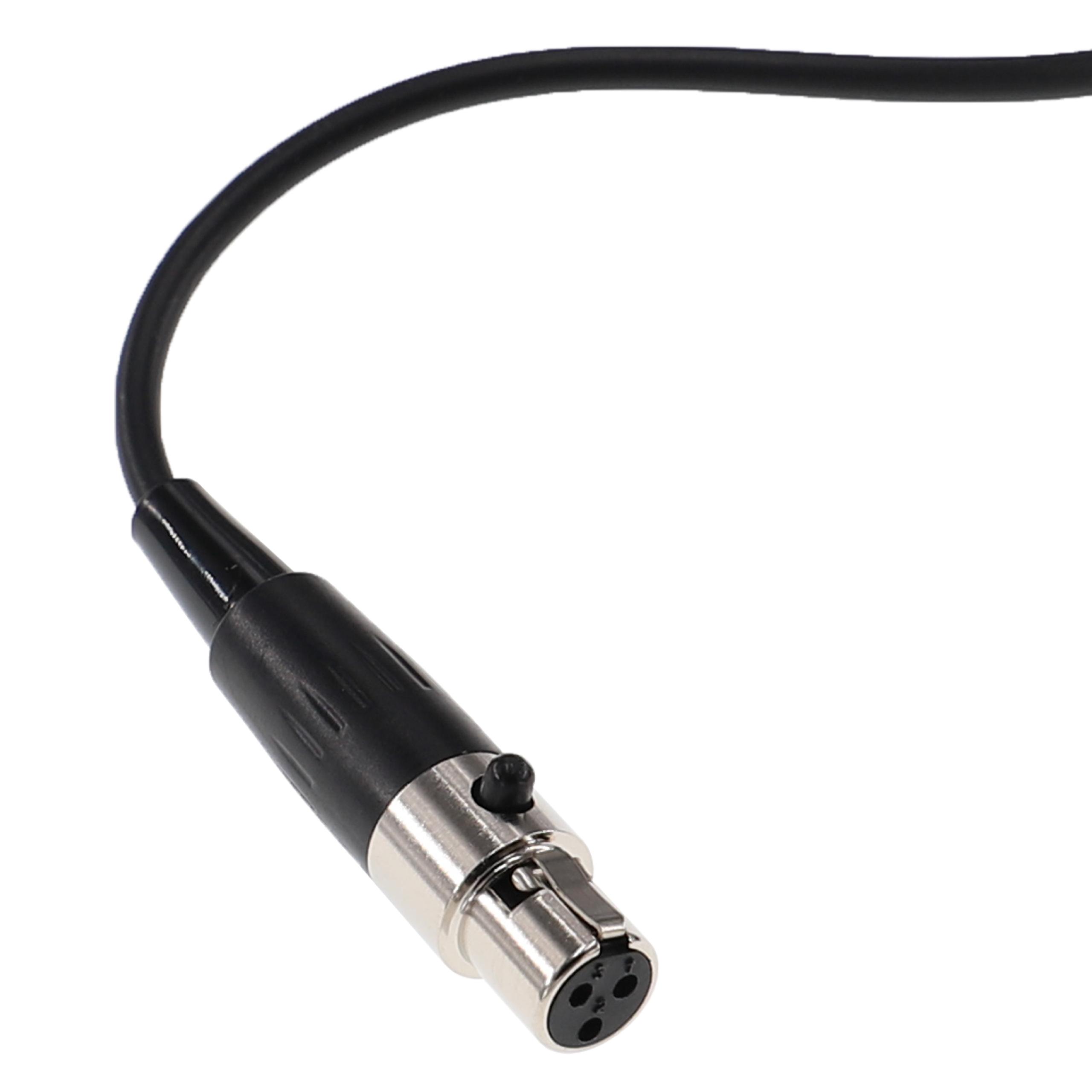 Kopfhörer Kabel passend für AKG, Pioneer K240 MK II u.a., 3 m, schwarz