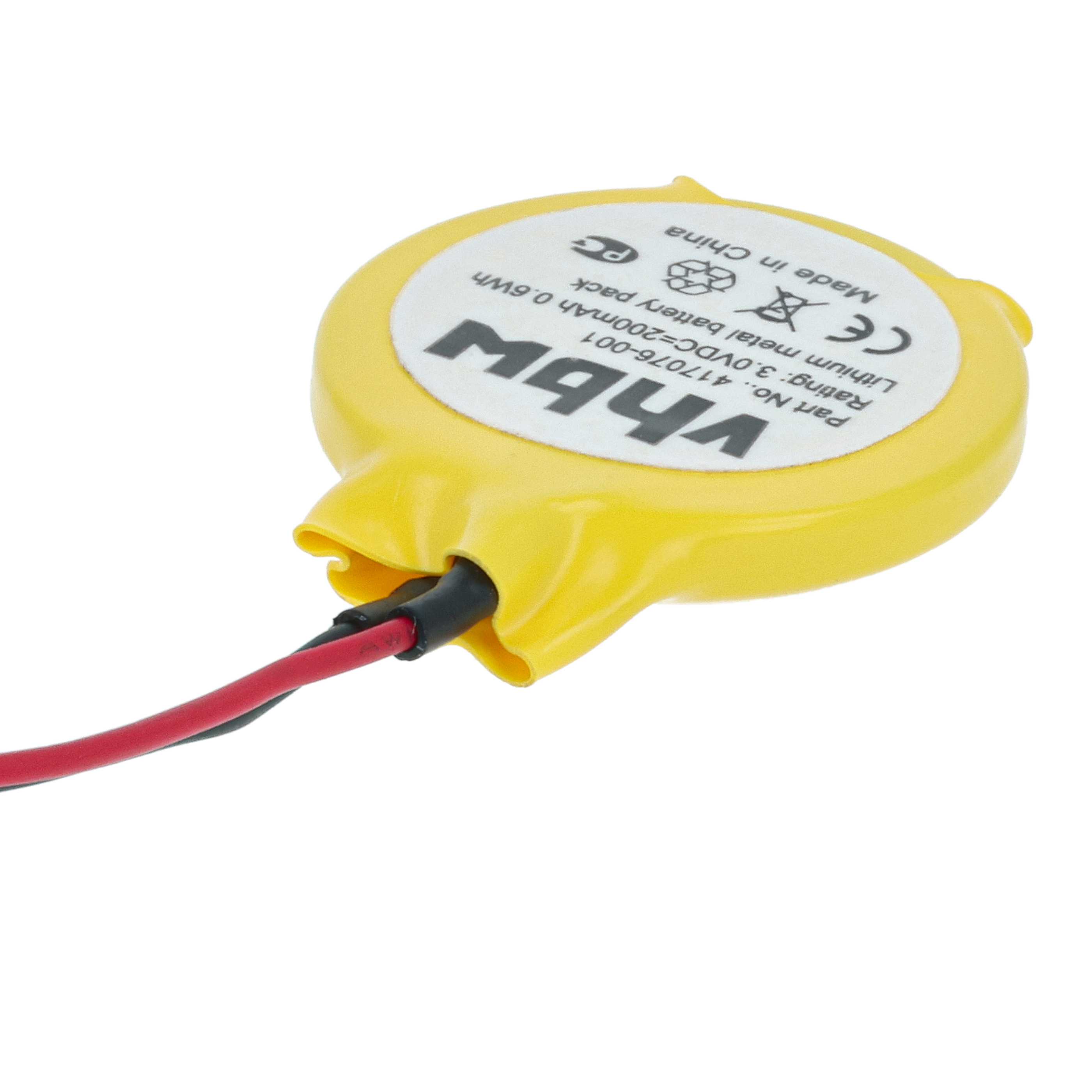 Computer BIOS Battery Replacement for 23.22047.001, 23.22049.001, 41R7611, 417076-001 - 200 mAh 3 V Li-Ion