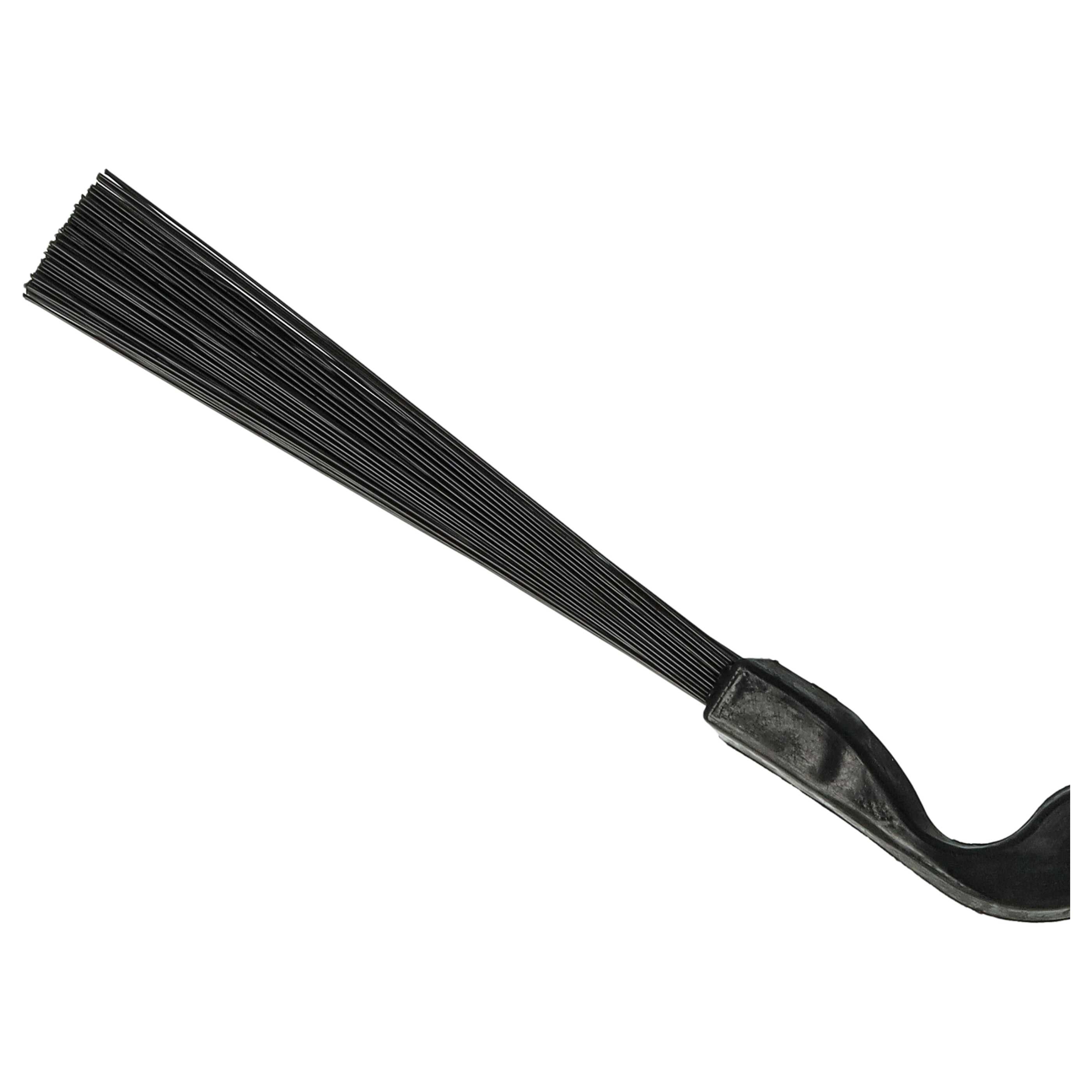 6x Side Brush replaces Miele 9724010, RX1-SB, RX-SB2 for Miele Robot Vacuum Cleaner etc. - 3-armed, black
