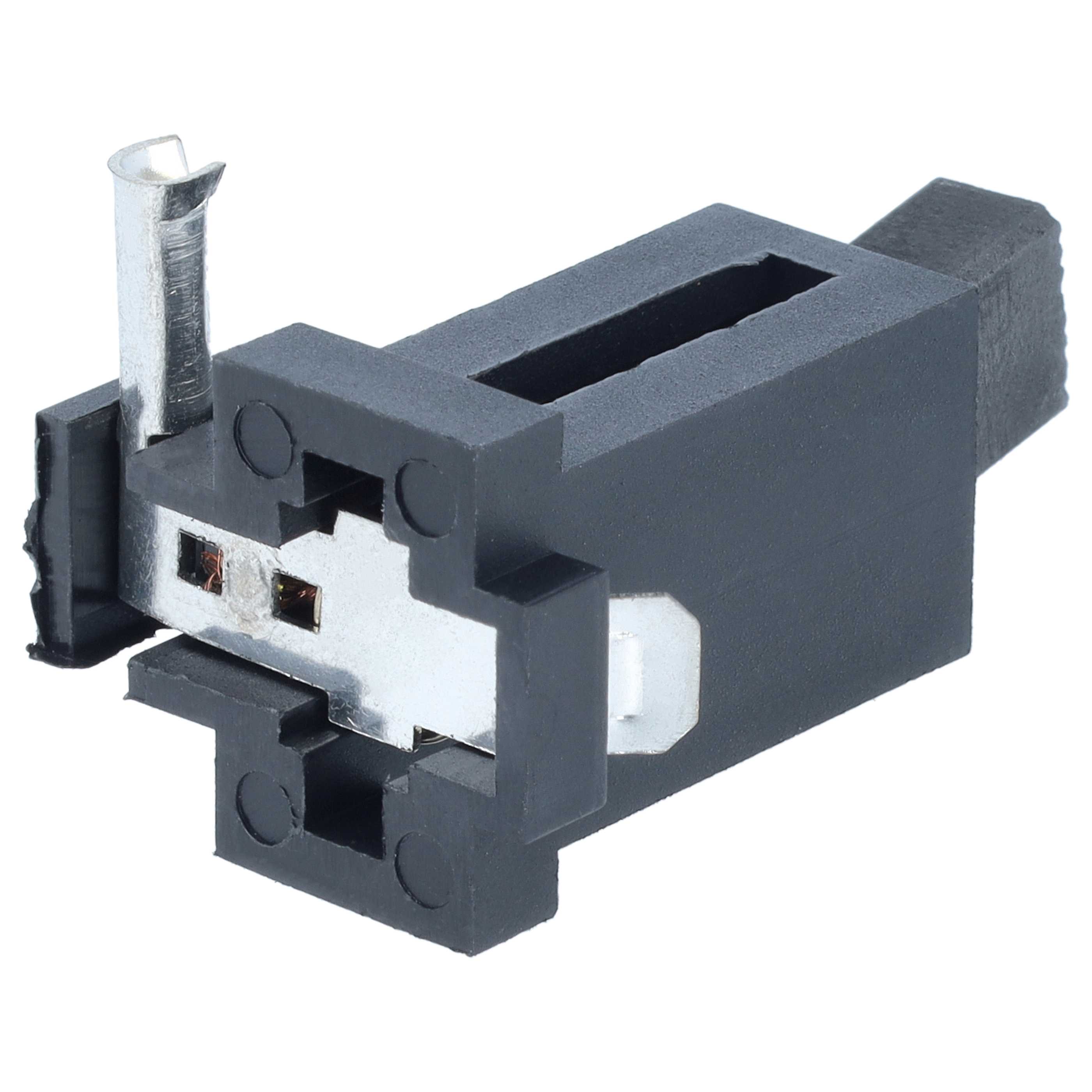2x Kohlebürste als Ersatz für Bosch 2610992427, 2610993157 für Elektrowerkzeug - 9,67 x 9,5 x 6,3mm