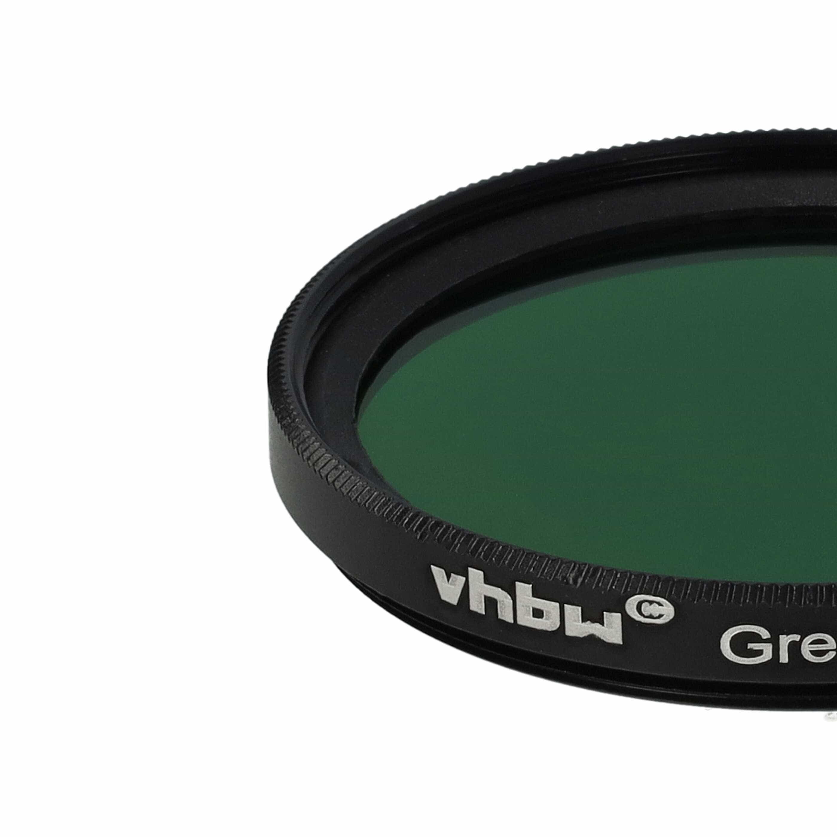 Filtro colorato per obiettivi fotocamera con filettatura da 43 mm - filtro verde