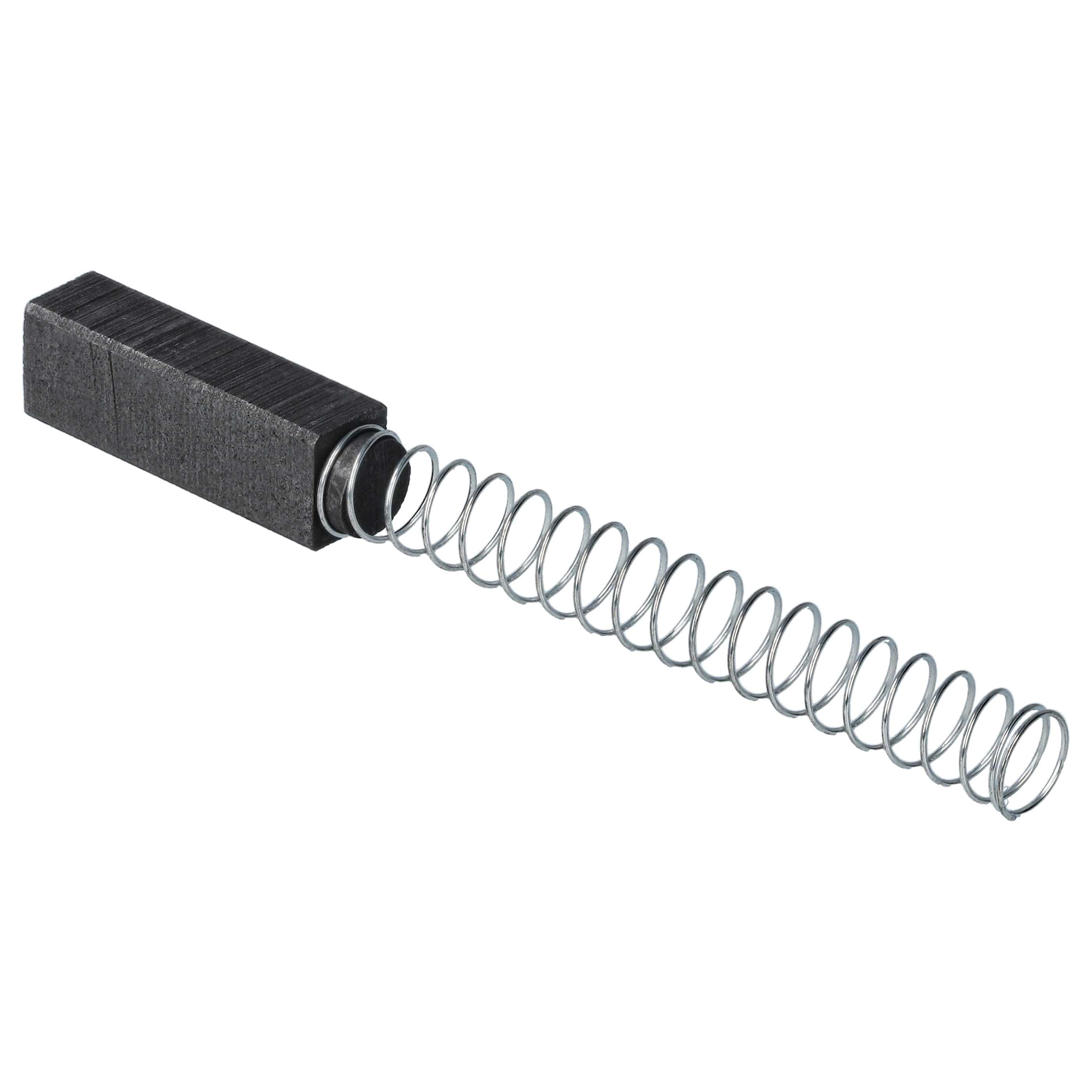 2x Kohlebürste passend für Baege / Ondal / Wella Elektrowerkzeug - 6,4 x 7,9 x 25mm