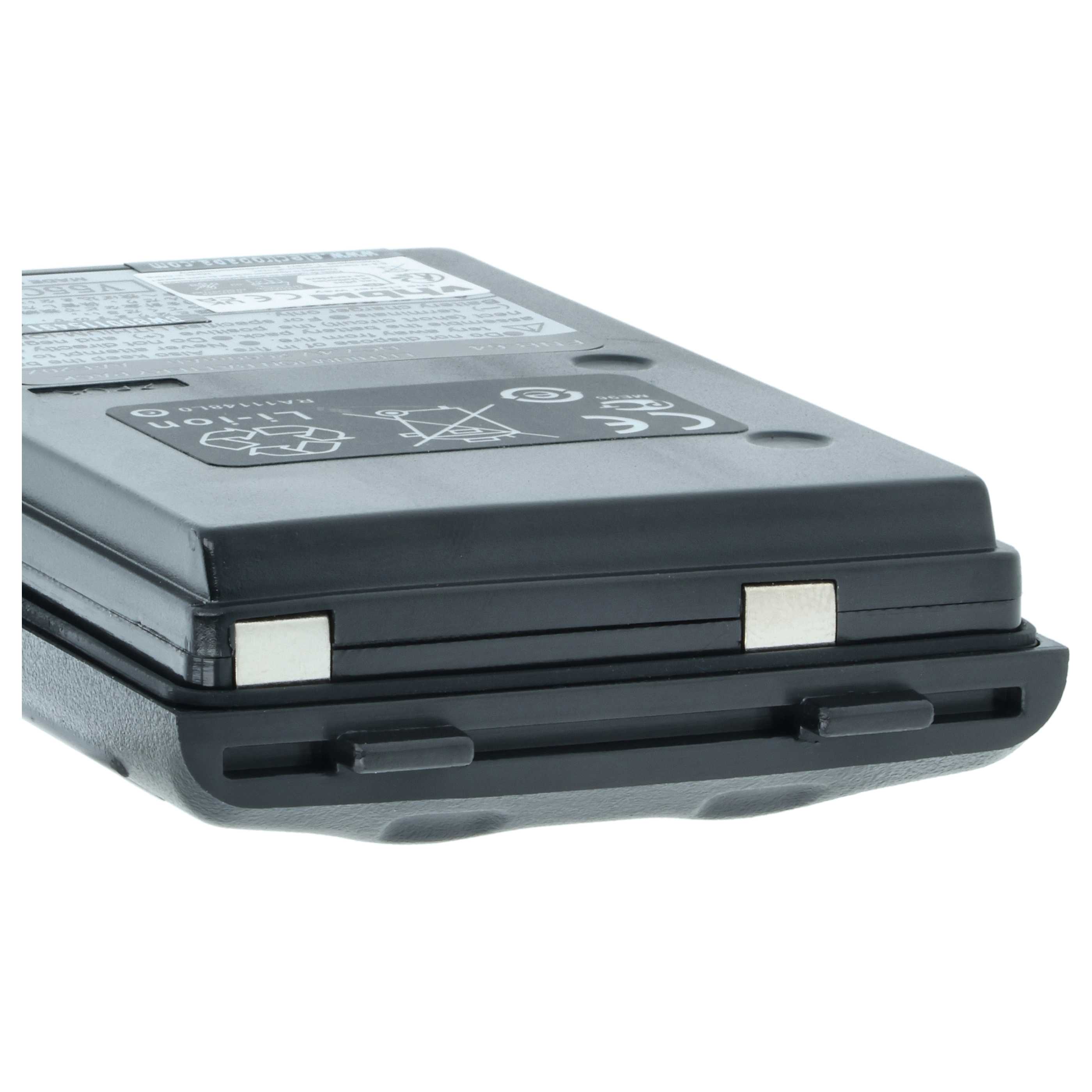 Akku (2 Stück) als Ersatz für Yaesu Vertex AAJ66X001 für Yaesu Vertex für Funkgerät - 2600mAh 7,4V Li-Ion