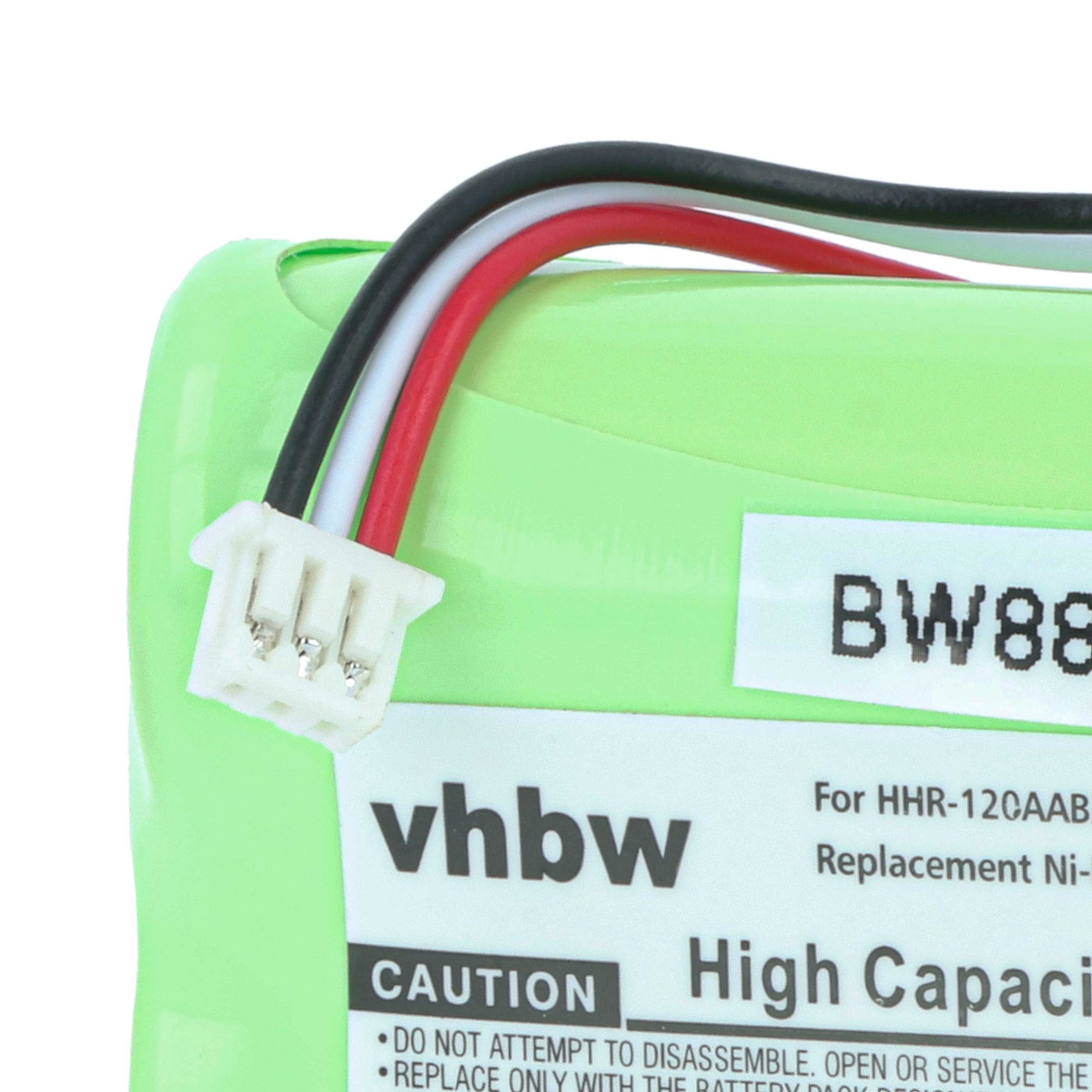 Remote Control Battery Replacement for Bang & Olufsen HHR-120AAB33 F1x2 - 1200 mAh 2.4 V NiMH