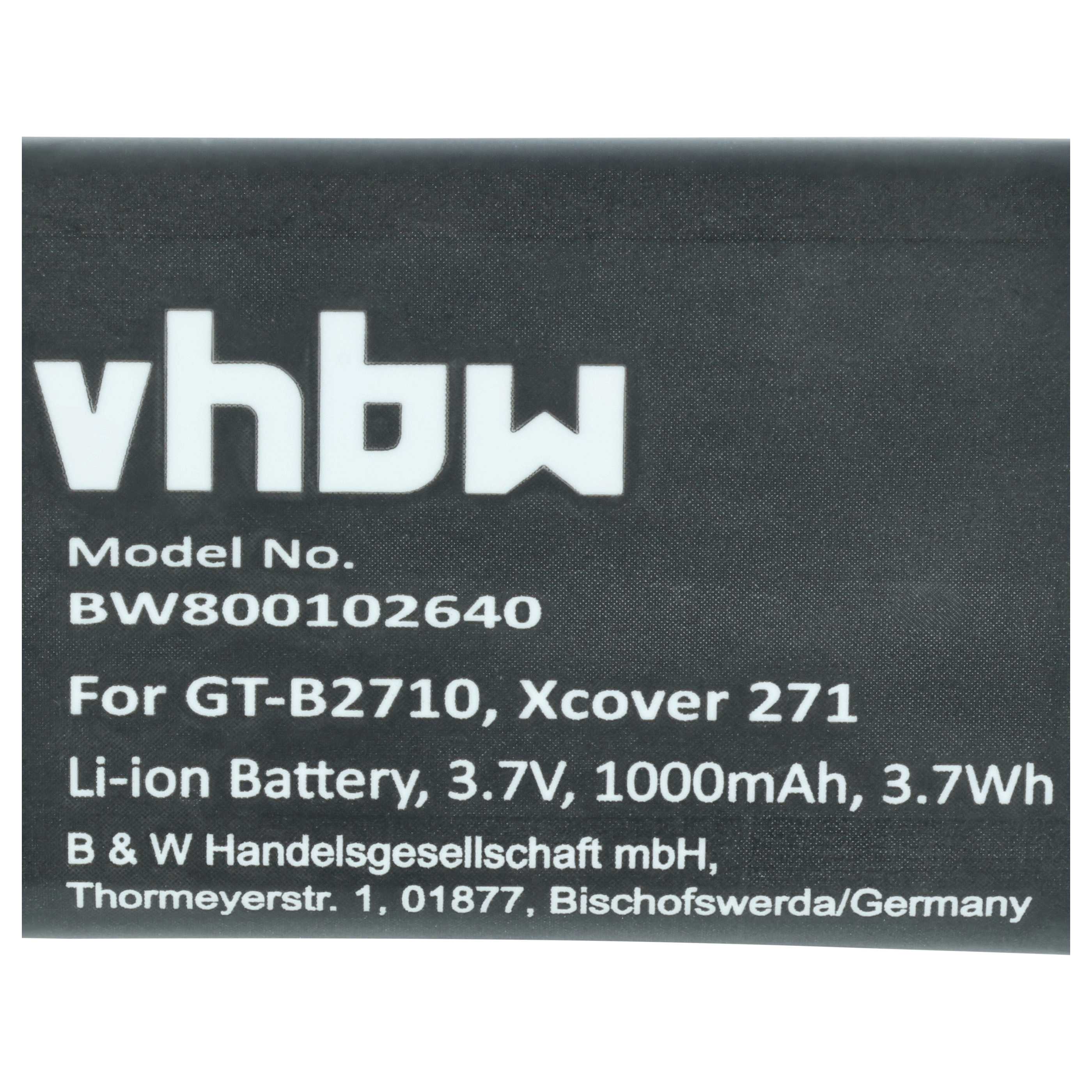 Akumulator do telefonu smartfona Samsung B2710 - 1000 mAh 3,7 V Li-Ion