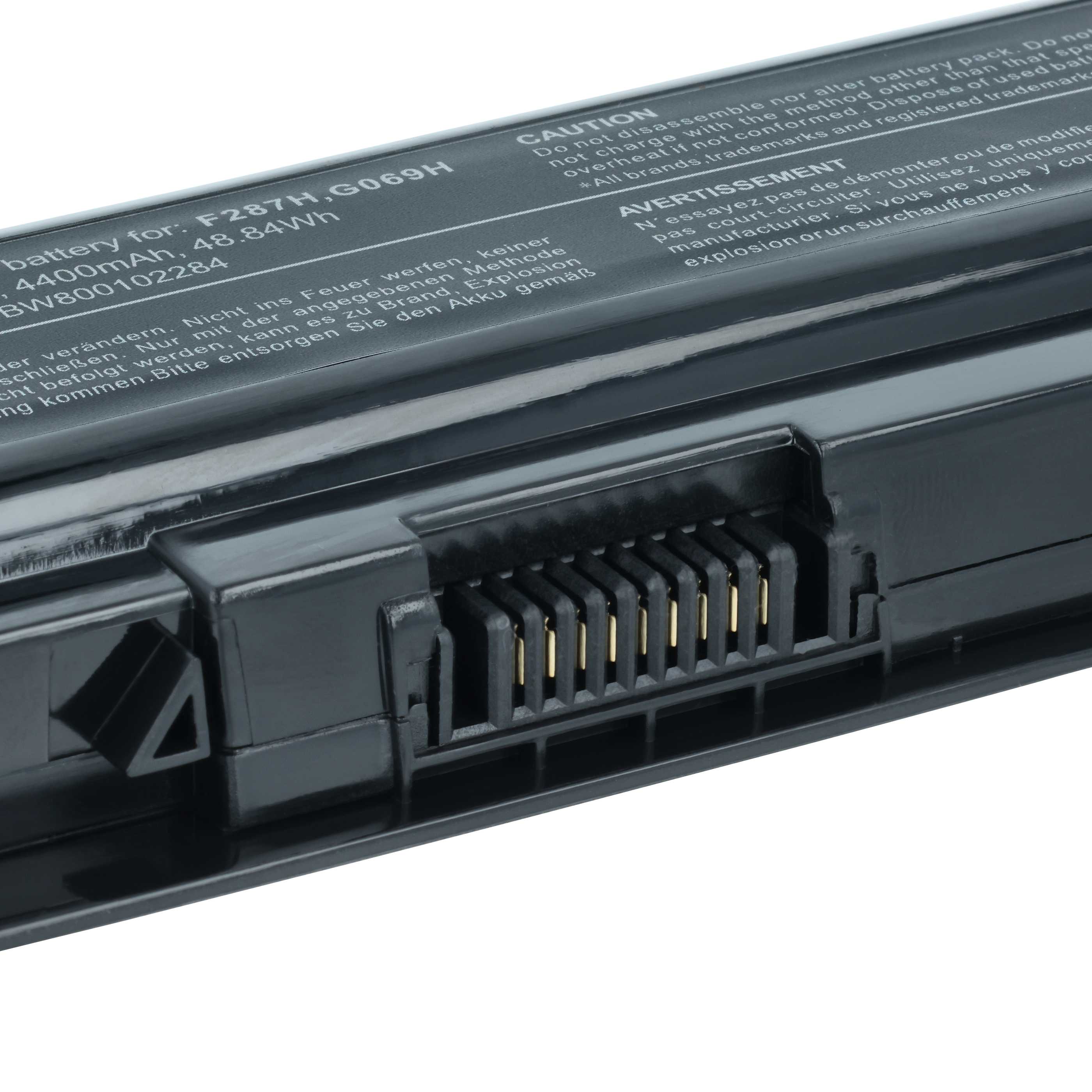 Akumulator do laptopa zamiennik Dell 451-10673, F286H, 312-0818, F287F, F287H - 4400 mAh 11,1 V Li-Ion, czarny