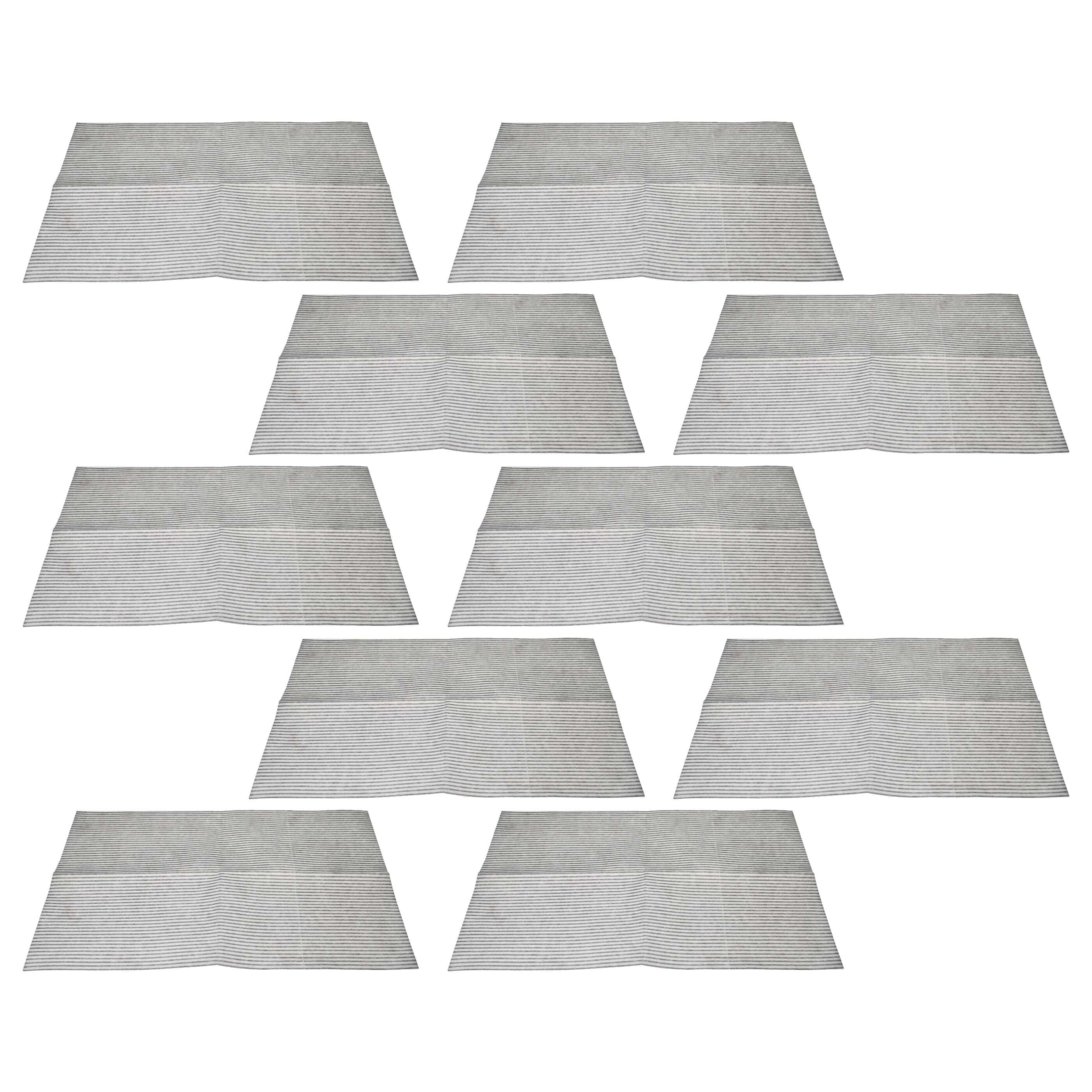 10x Filtres pour hotte aspirante Privileg, Bosch, Bomann, Bauknecht – 57 x 47 x 0,3 cm