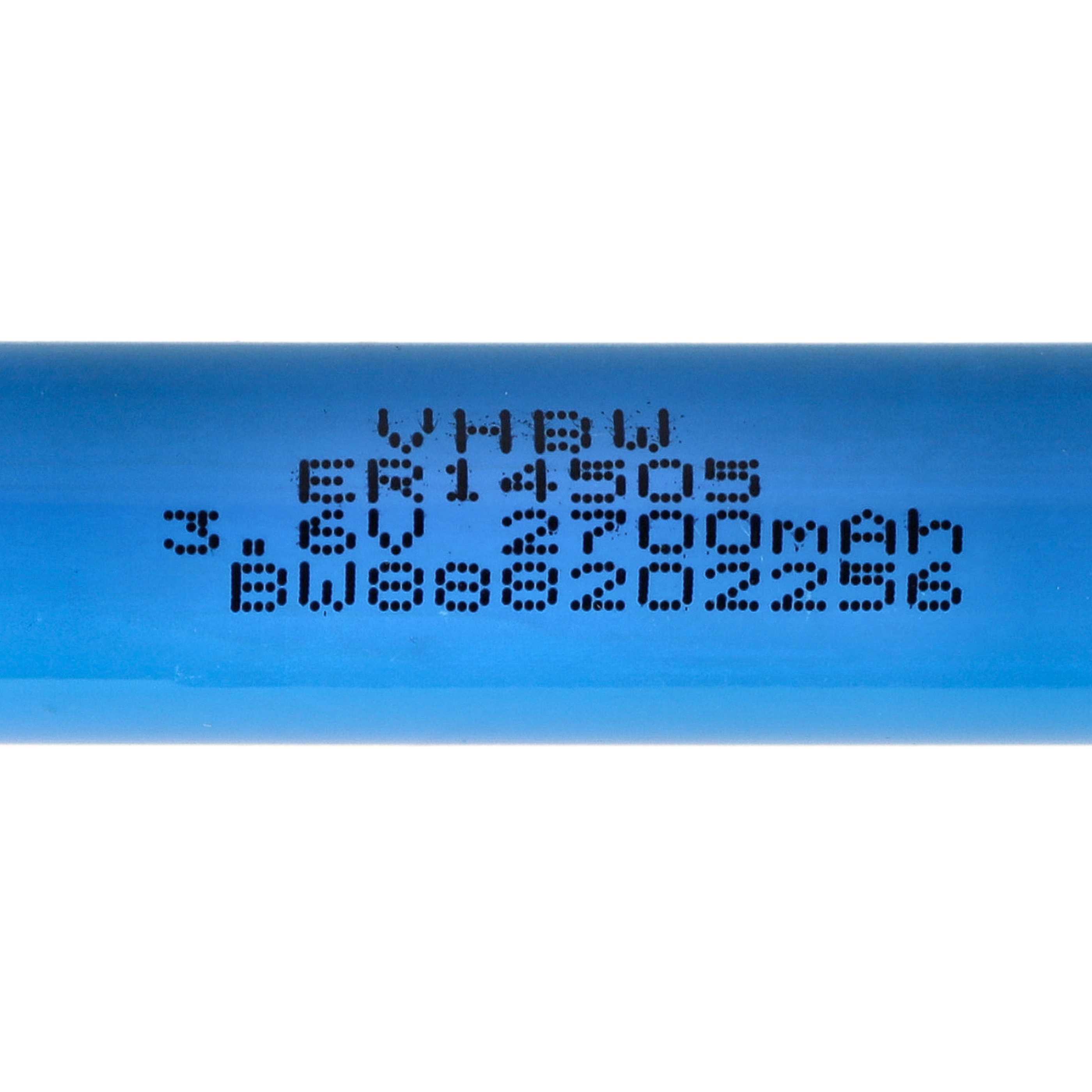 ER14505 Premium Battery (2 Units) for Viessmann Trimatik, Trimatik 2 - 2700mAh 3.6V Li-SOCl2