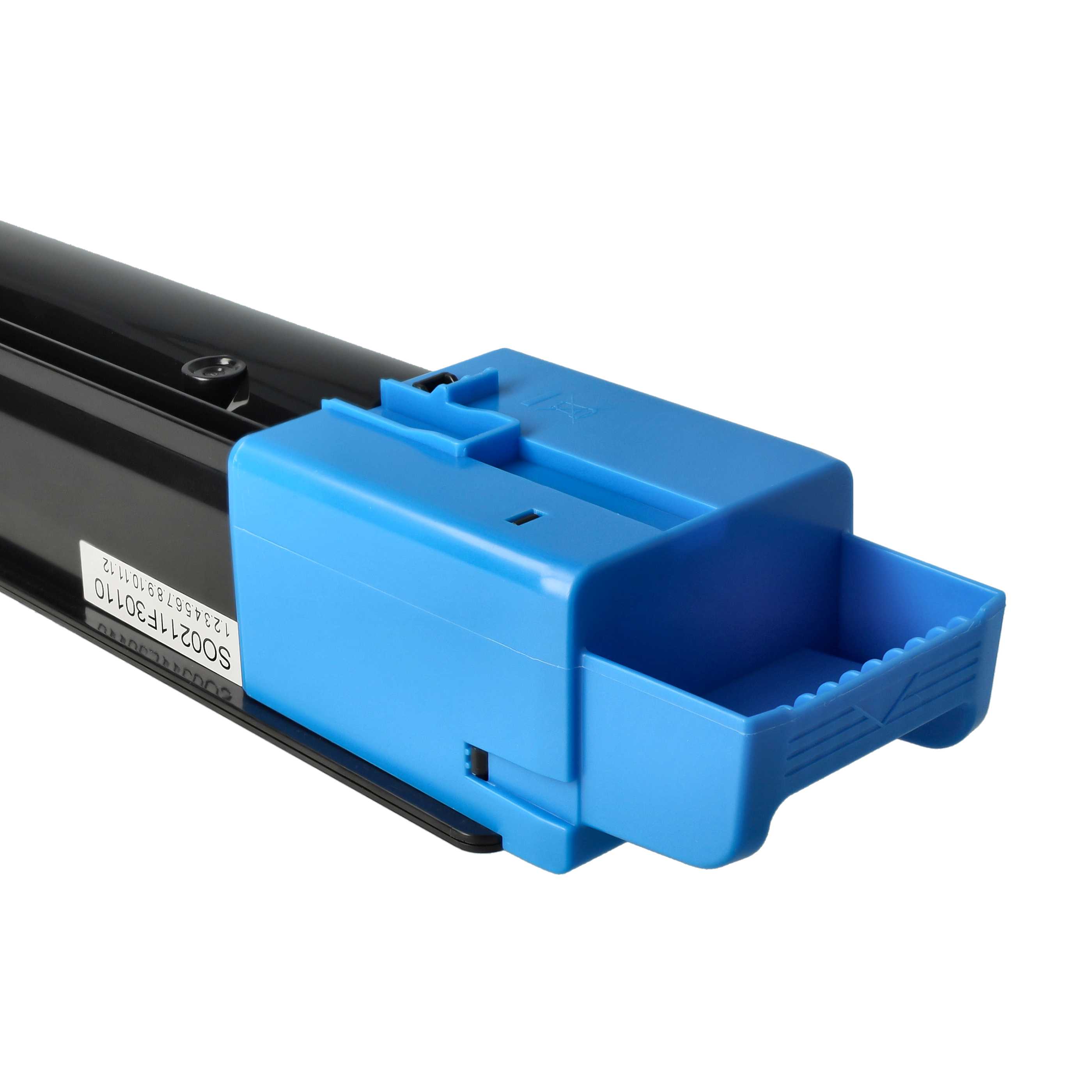 Toner als Ersatz für Kyocera 1T02NPCNL0, TK-8325, TK-8325C für Kyocera Drucker + Resttonerbehälter, Cyan