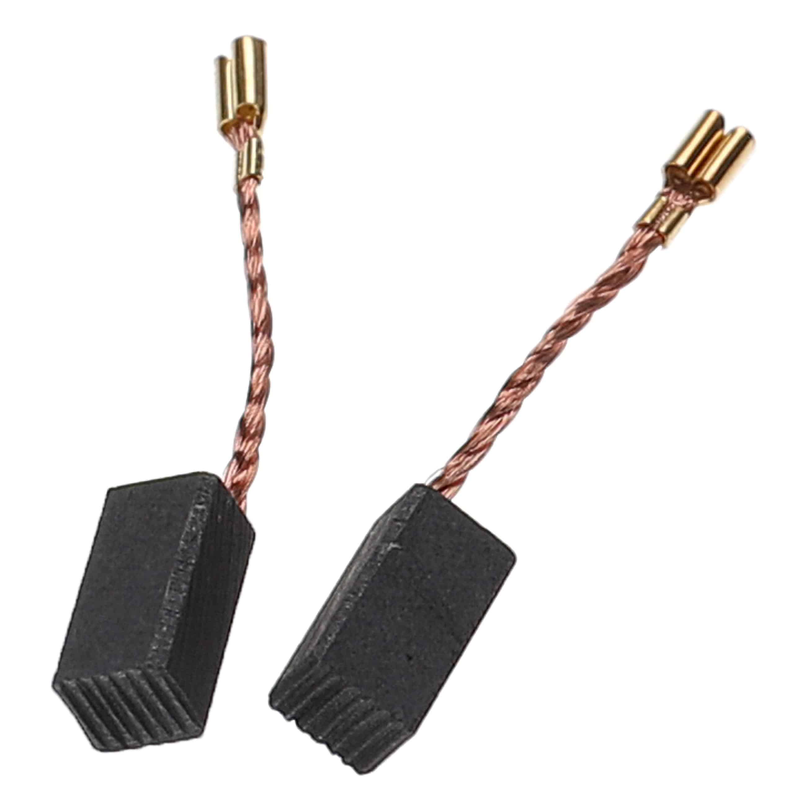 2x Carbon Brush as Replacement for Hitachi 999-005 Electric Power Tools, 6.3 x 7.3 x 14mm