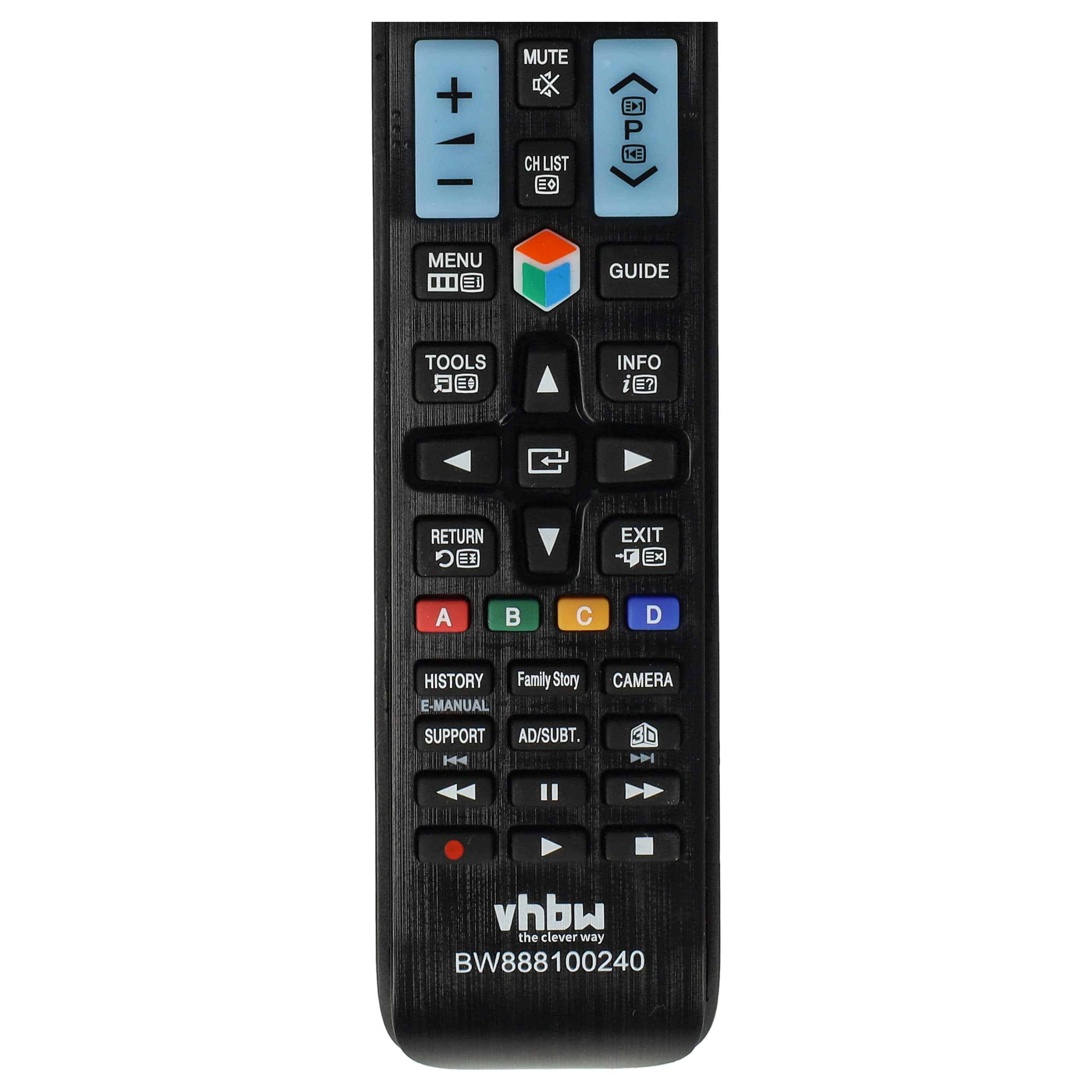 Pilot do telewizora Samsung zamiennik Samsung AA59-00581A, AA59-00582A