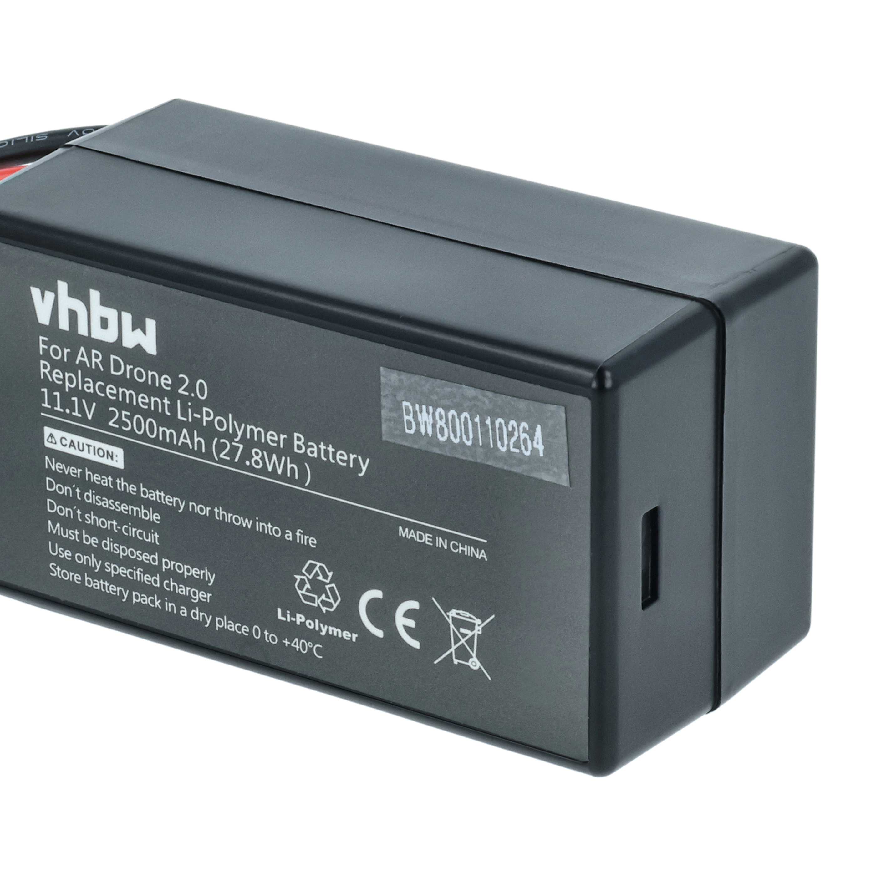 Batterie remplace PF070056 pour drone Parrot- 2500mAh 11,1V Li-polymère