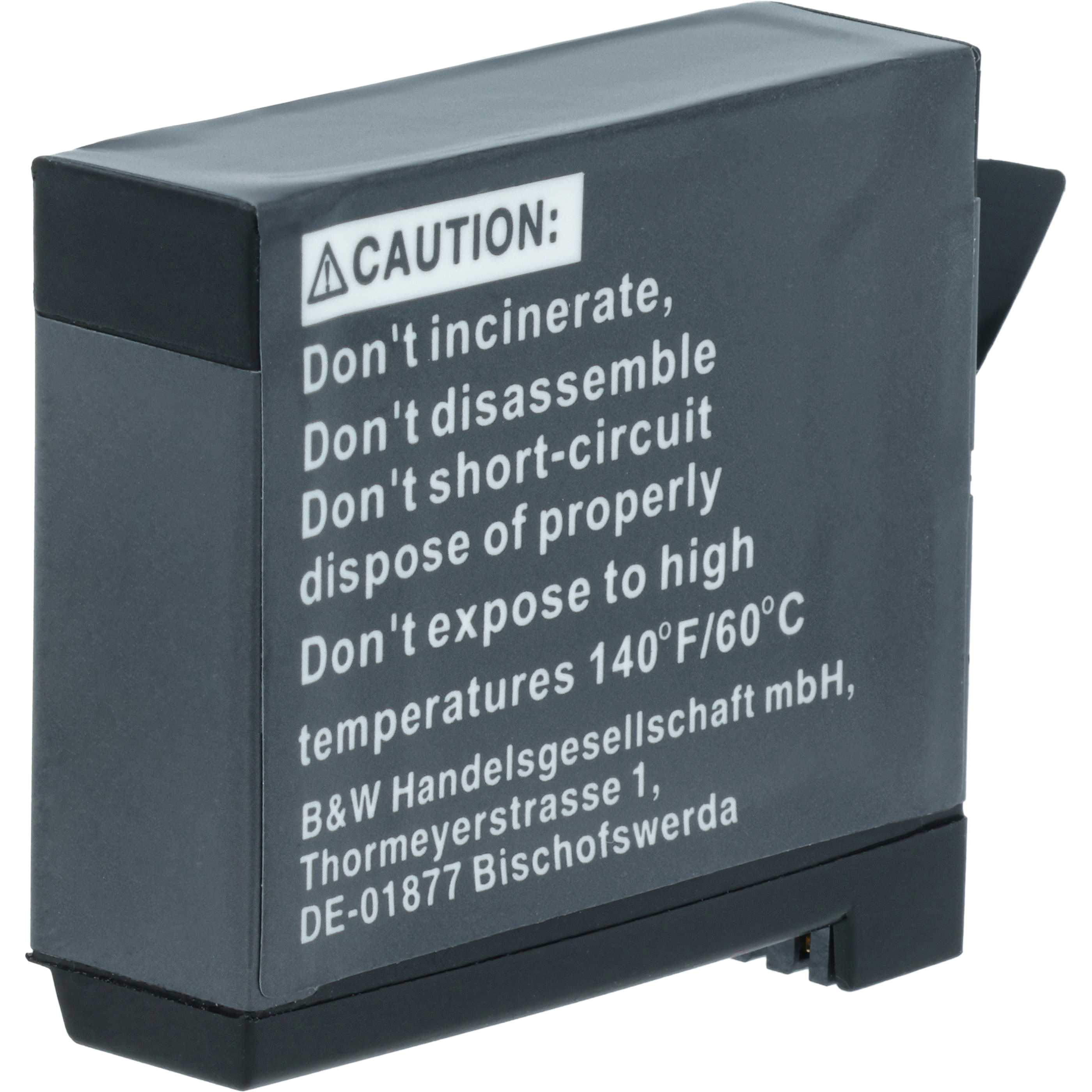 Videocamera 2x Battery replaces GoPro AHDBT-401, 335-06532-000 - 1160 mAh 3.7 V Li-Ion