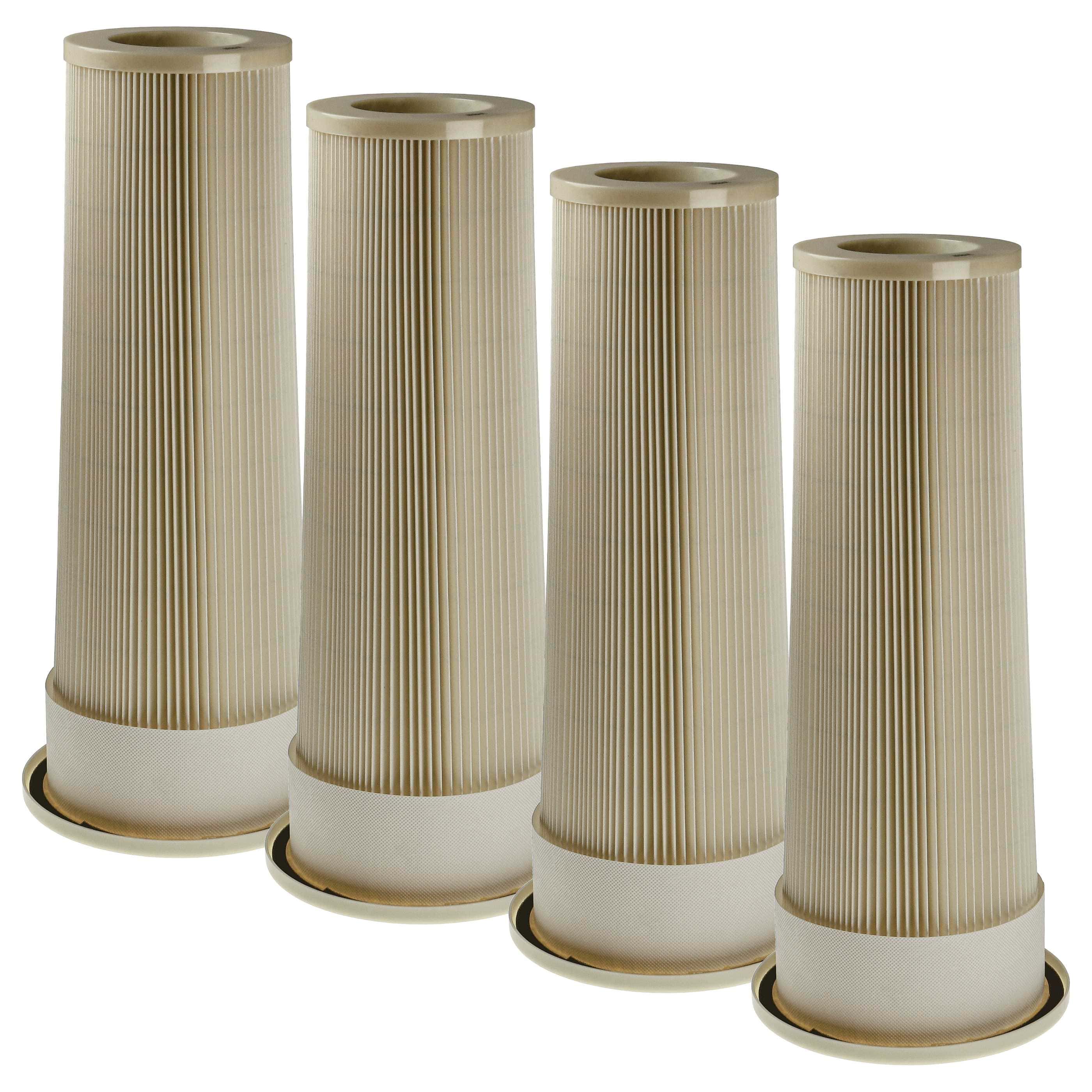 4x fine filter replaces Dustcontrol 42026 for Dustcontrol Vacuum Cleaner