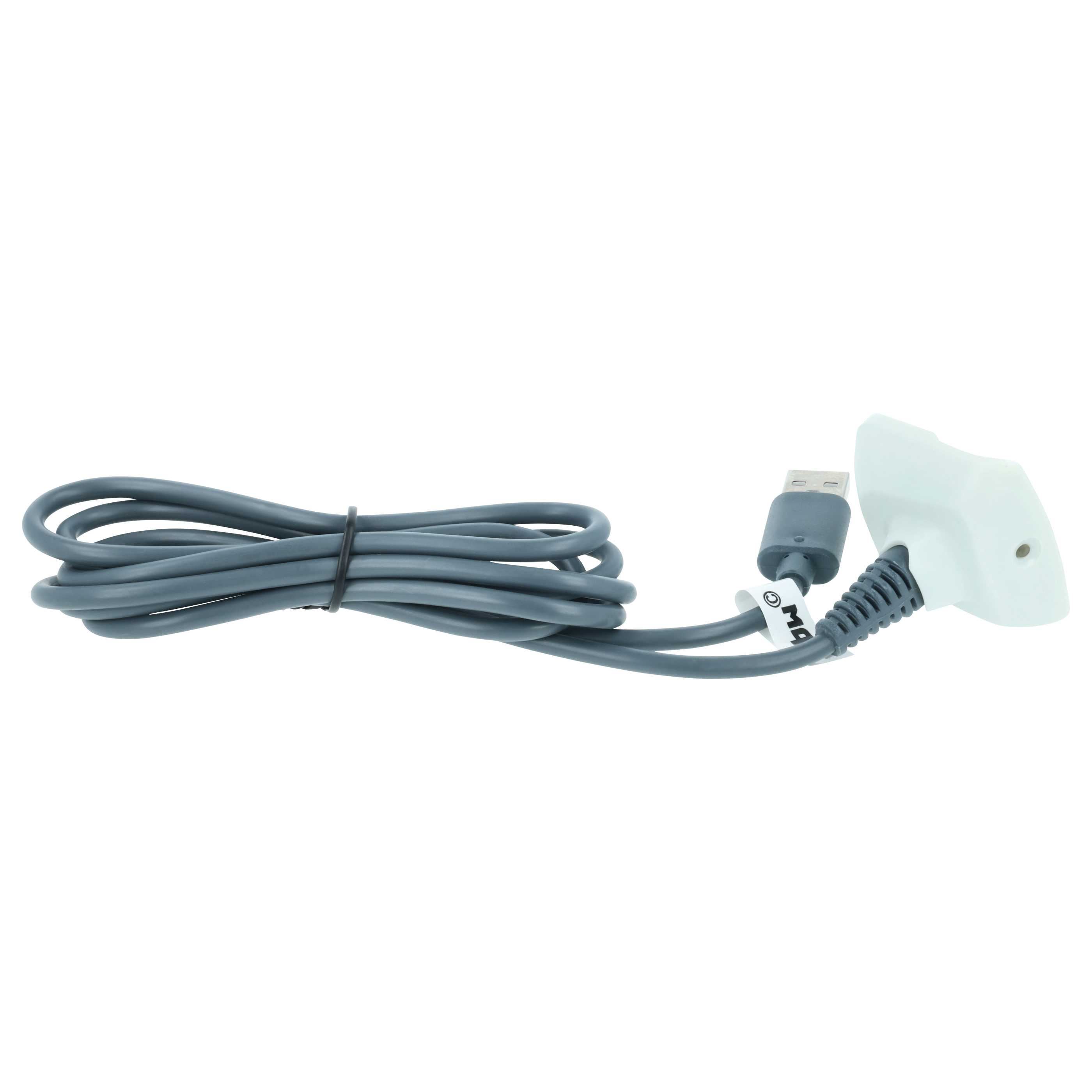 Cavo di ricarica USB per controller per console di gioco Microsoft Xbox 360 - 1,4 m grigio