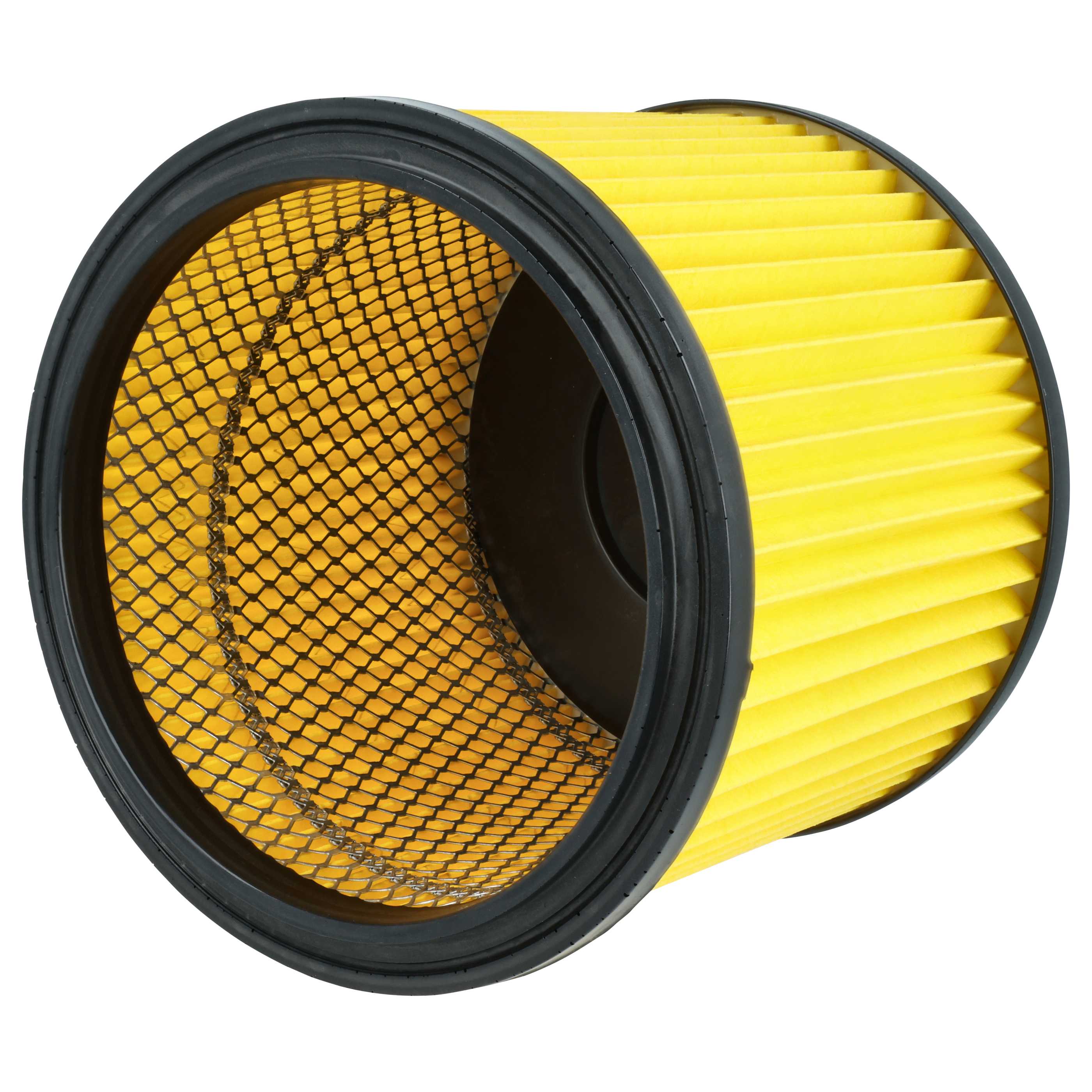 8x cartridge filter replaces Einhell 23.511.10, 2351110 for Basic Vacuum Cleaner, yellow