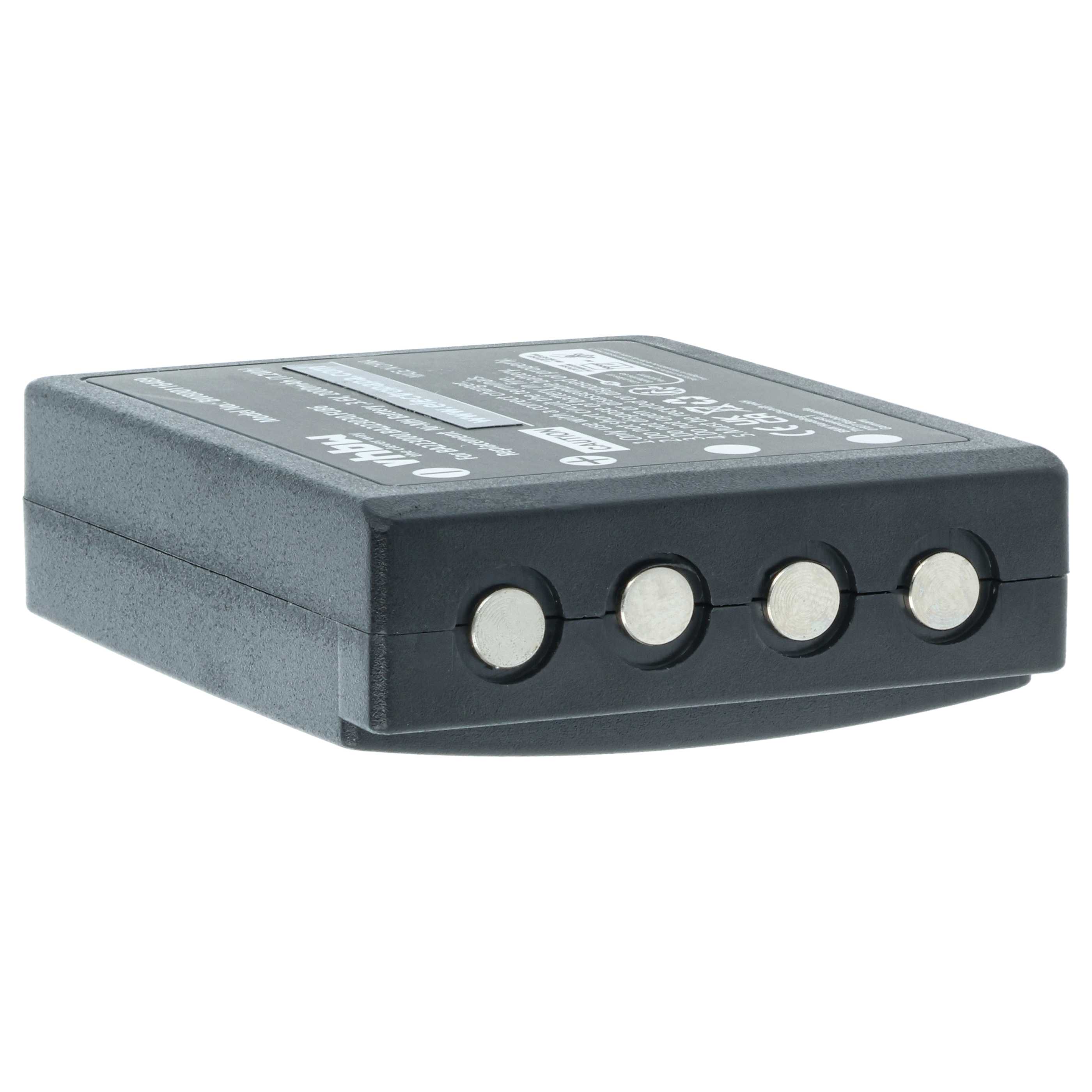 Remote Control 10x Battery replaces HBC FBFUB09N, BA223031, BA223001, BA223000, BA223030 - 2000 mAh 3.6 V NiMH