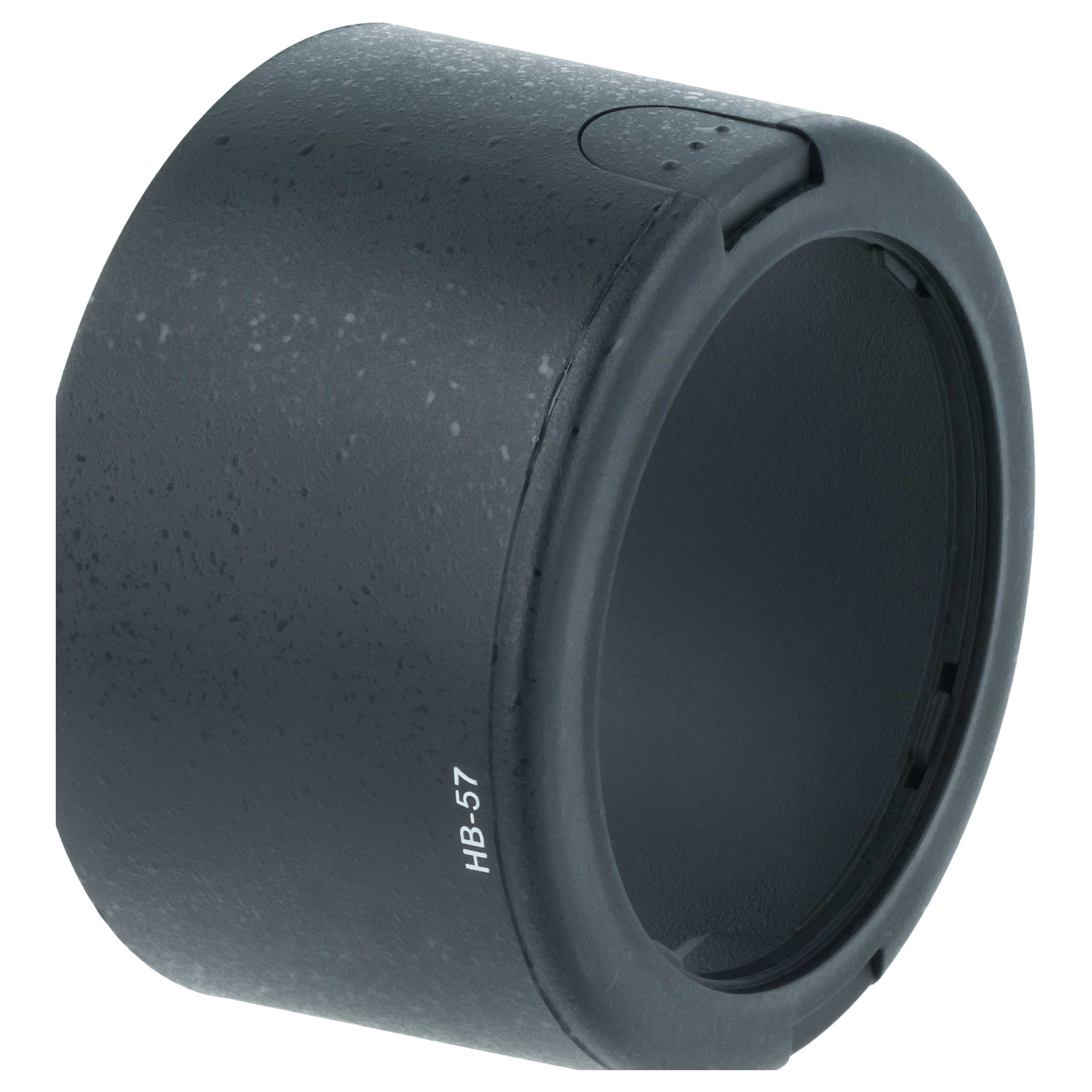Lens Hood replaces Nikon HB57, HB-57 for Nikon Lens with 58 mm Diameter, plastic, black