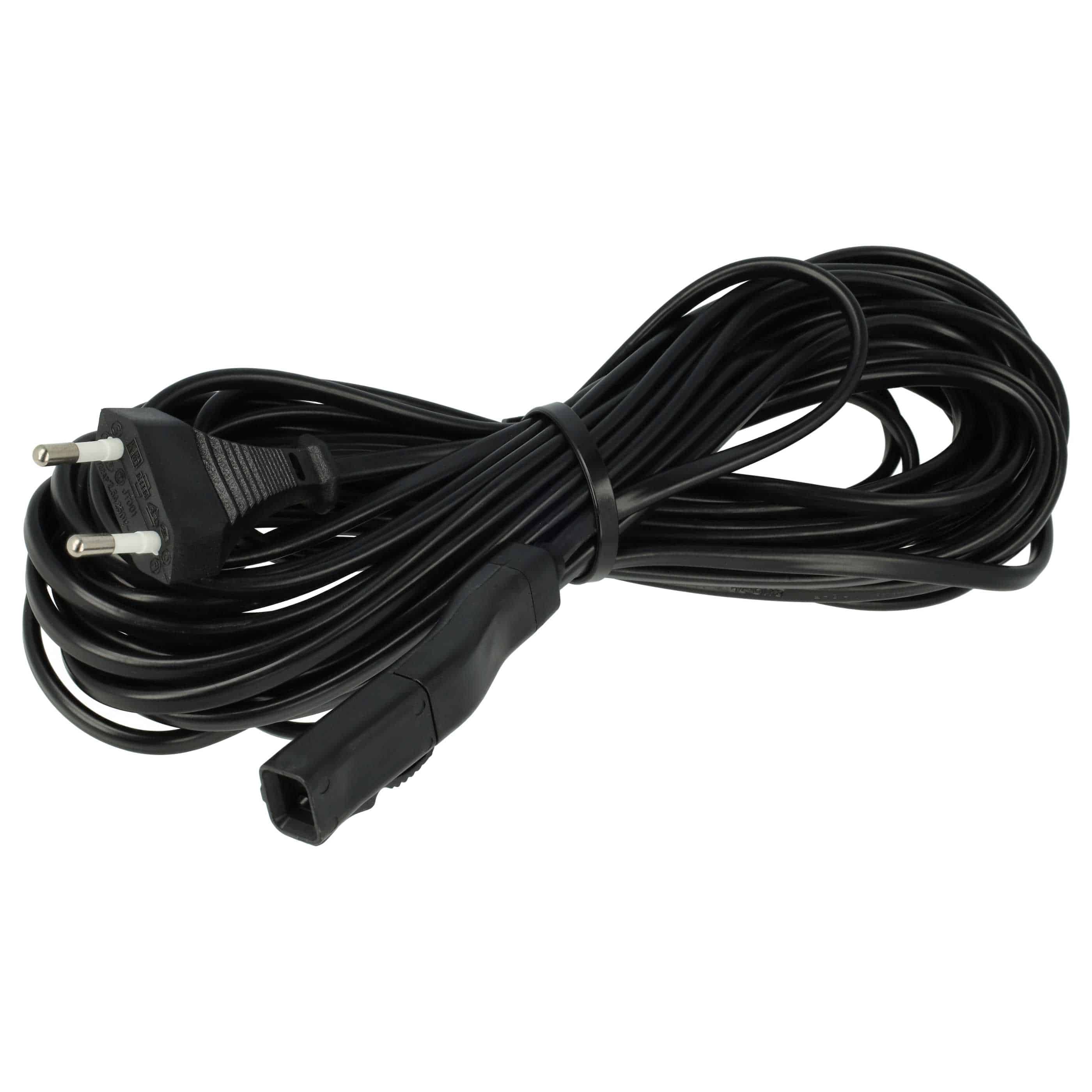 Power Cable suitable for Vorwerk Kobold 200, VK 200 Vacuum Cleaner etc. - 10 m Cable