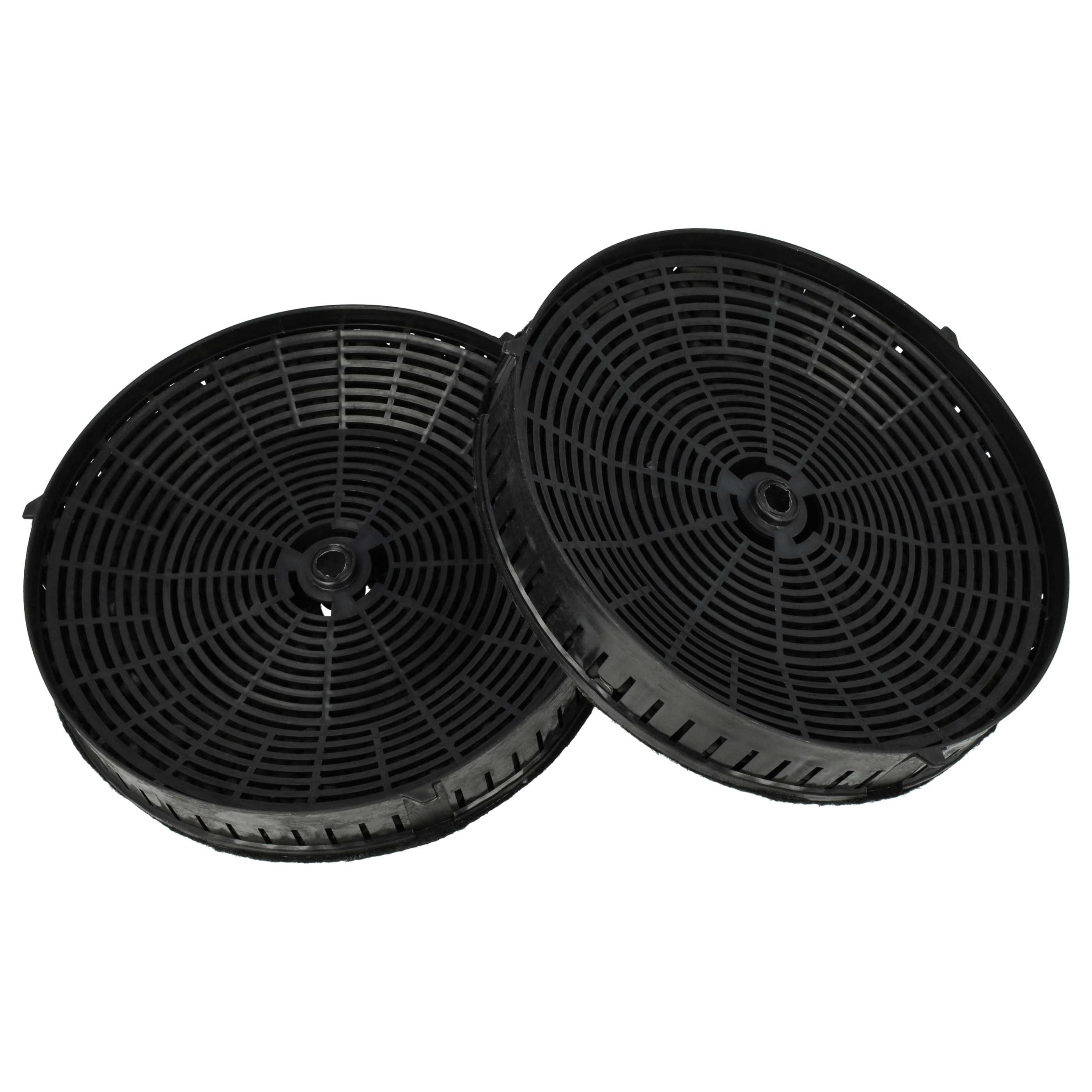 4x Filtres à charbon actif remplace AEG 405517113/8, 4055171138, 405521750, 405517113 pour hotte Zanussi