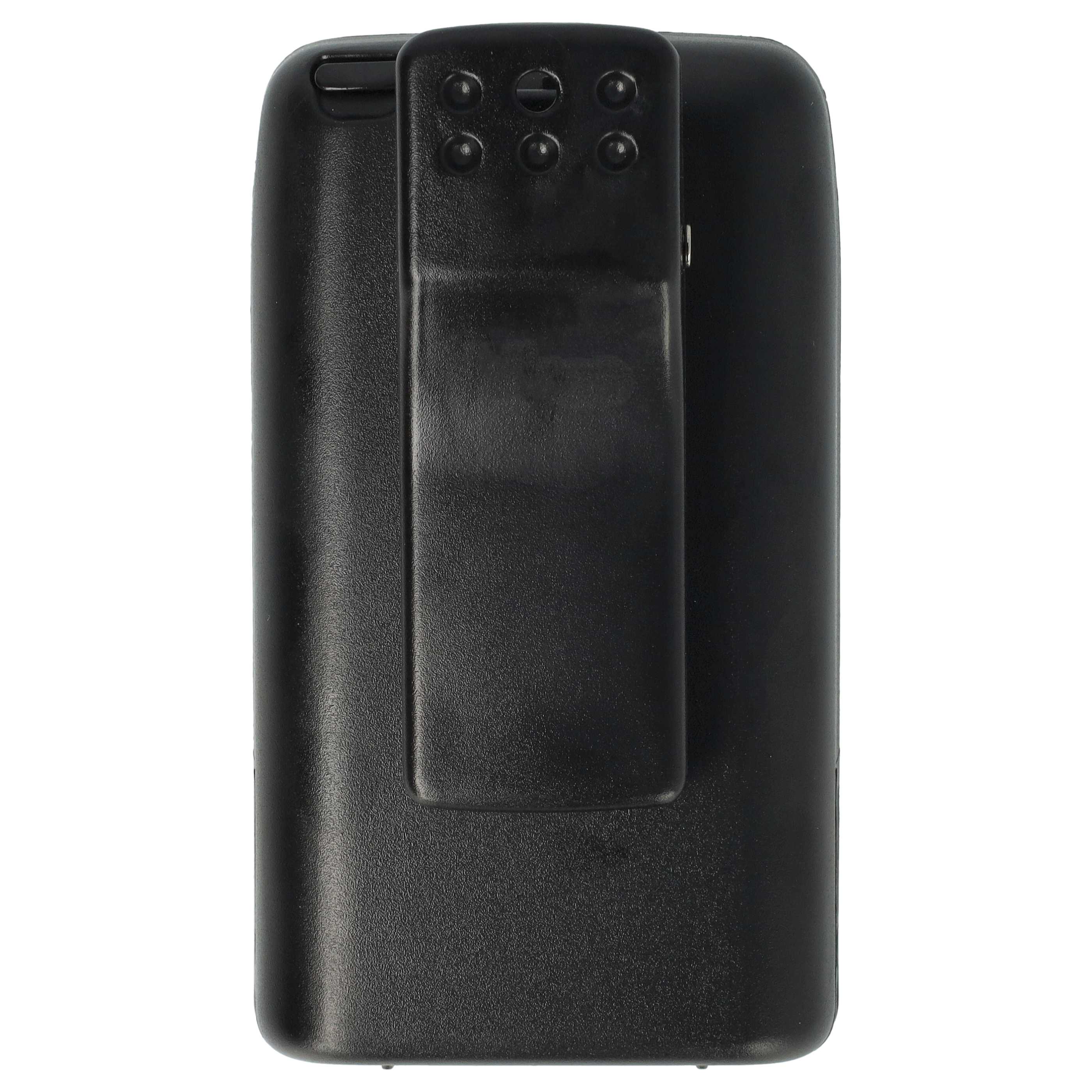 Radio 2x Battery replaces FNB-V47IS, FNB-V49, FNB-47H, FNB-47, FNB-V47 - 2000 mAh 7.2 V NiMH + Belt Clip