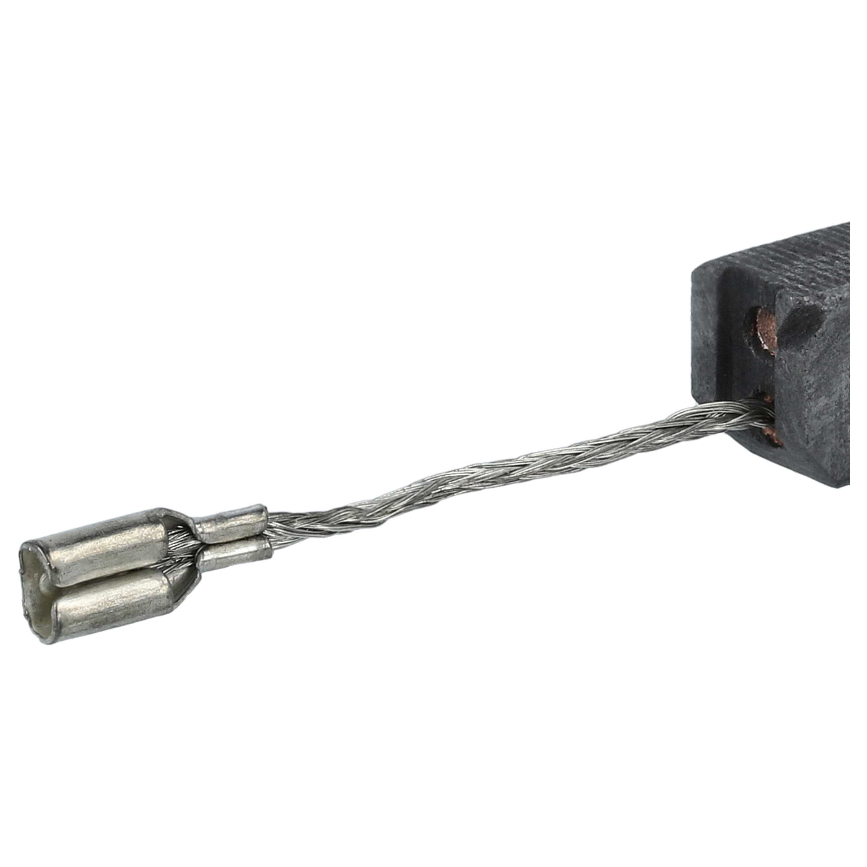 2x Kohlebürste als Ersatz für Fein 31348047000, 4014586384689 für Elektrowerkzeug - 6,5 x 8 x 14,5mm