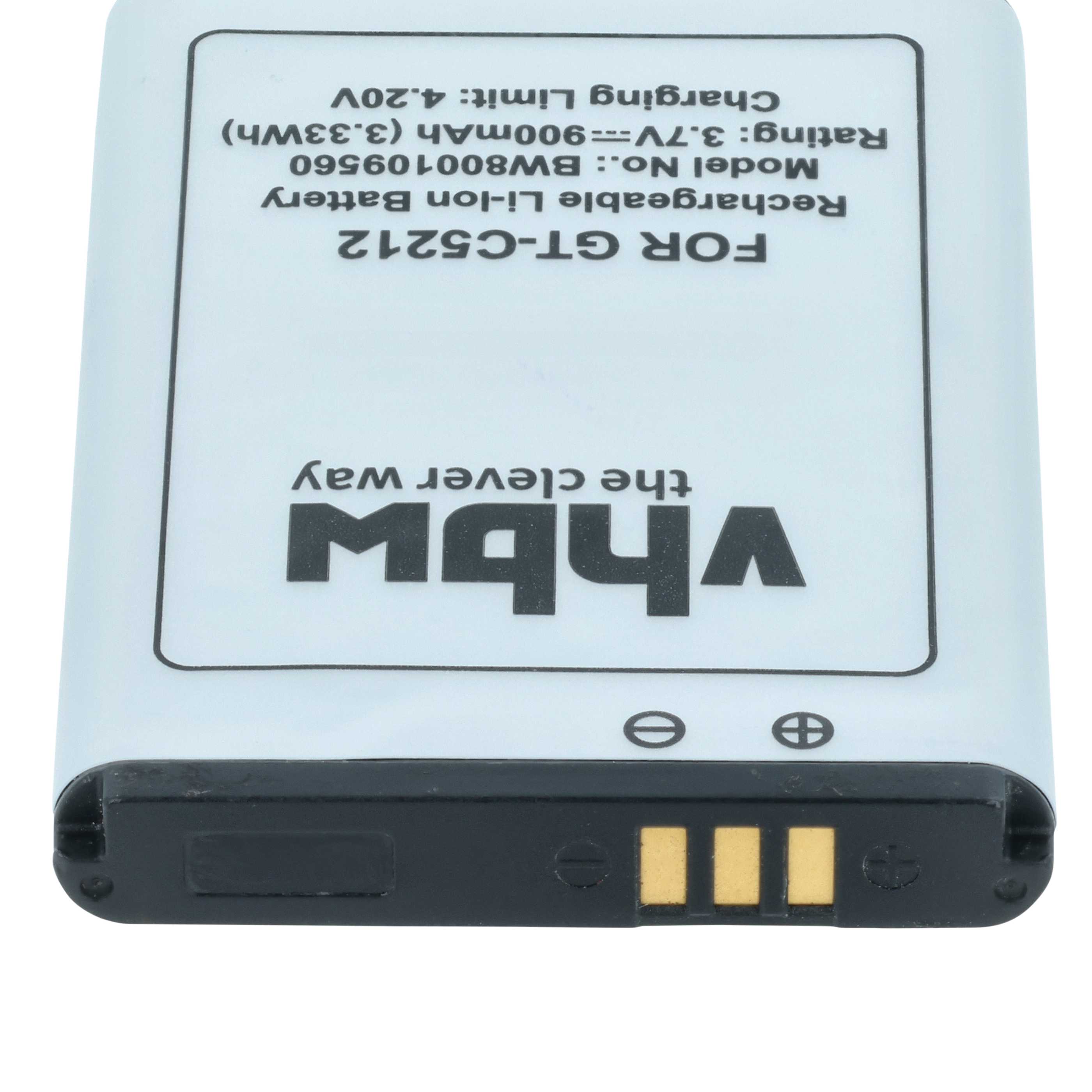 Akumulator do telefonu smartfona zamiennik Samsung AB043446LA, AB043446BE, AB043446BC - 900 mAh 3,7 V Li-Ion