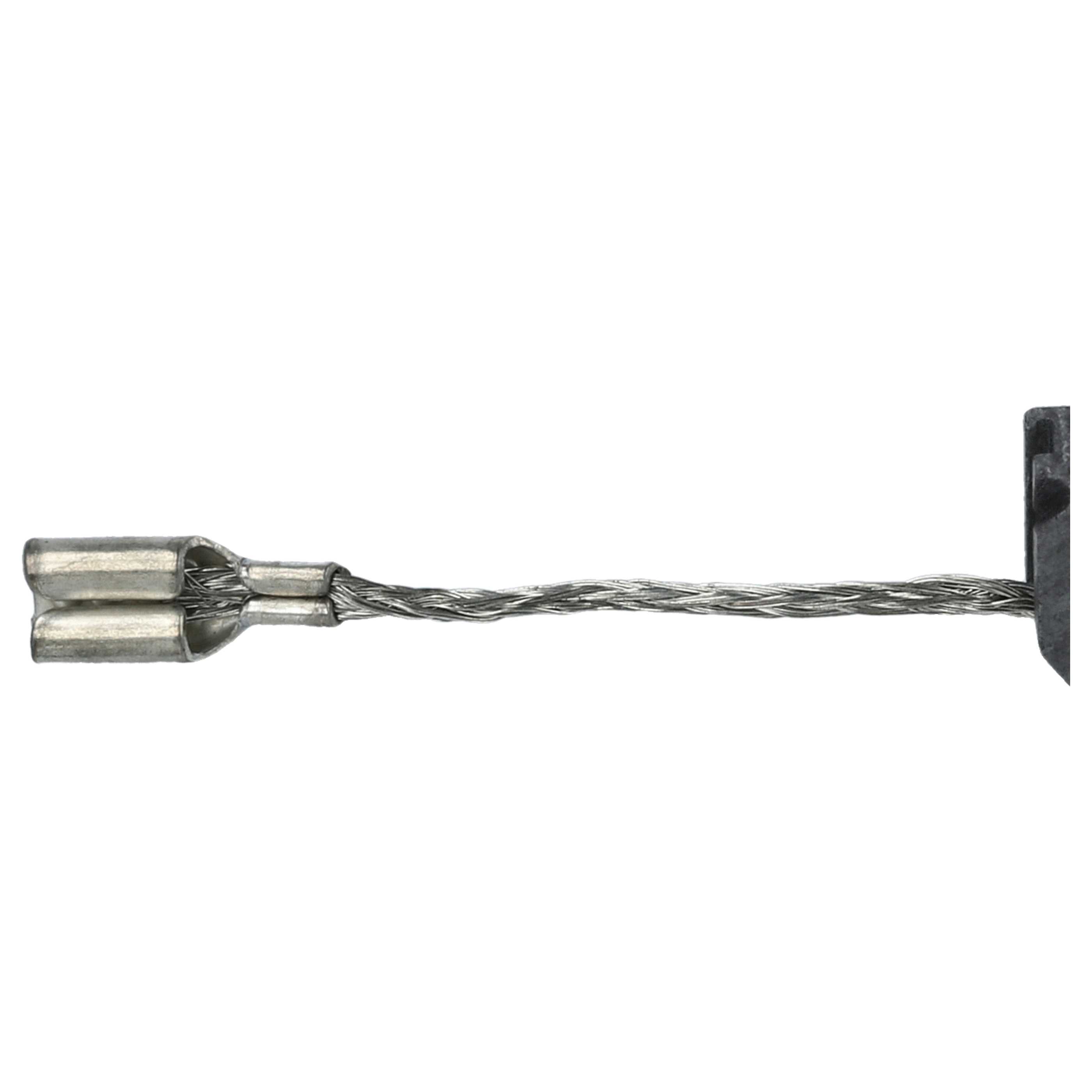 2x Kohlebürste als Ersatz für Fein 31348047000, 4014586384689 für Elektrowerkzeug - 6,5 x 8 x 14,5mm